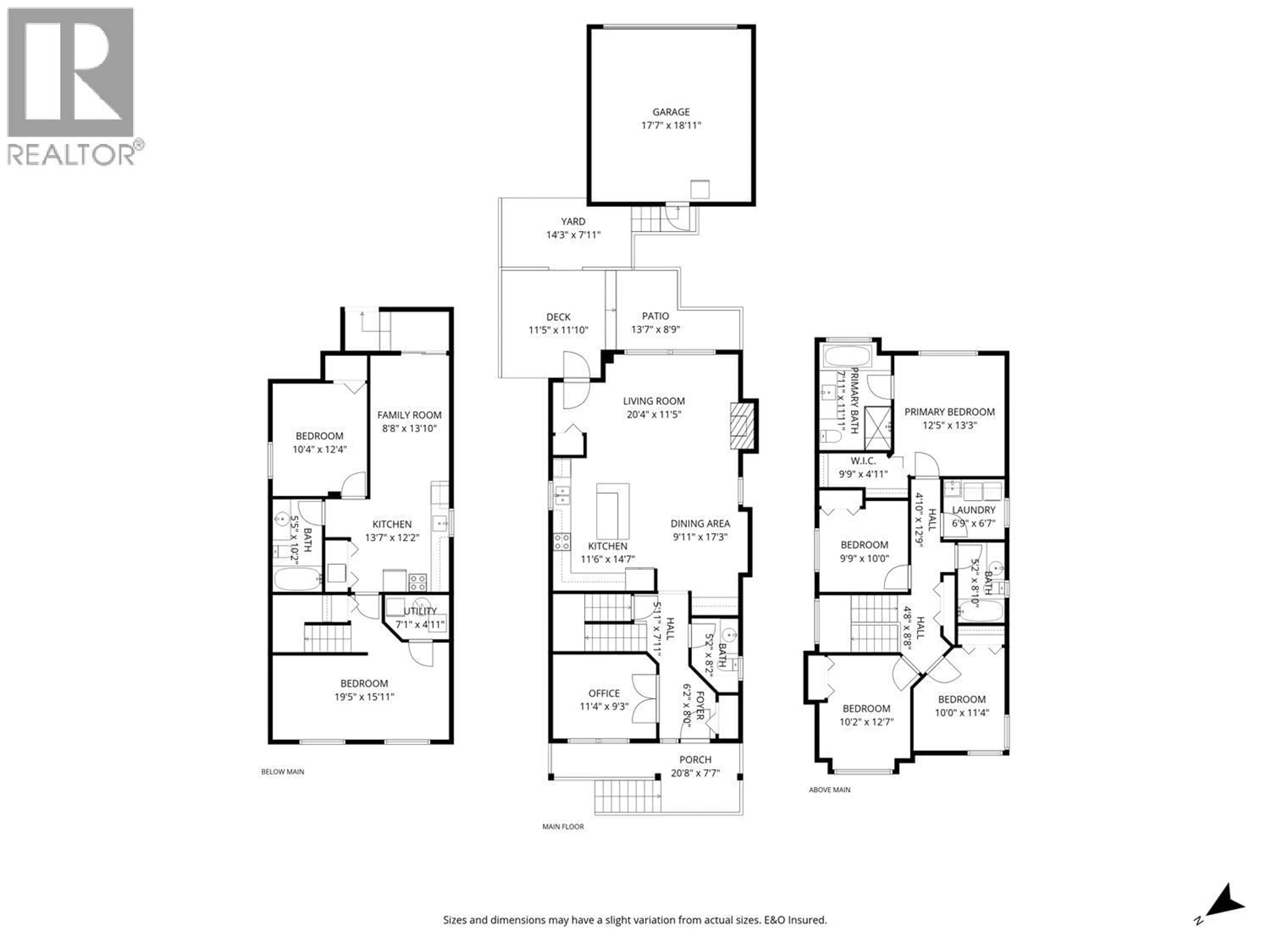 Floor plan for 10576 JACKSON ROAD, Maple Ridge British Columbia V2W0G2