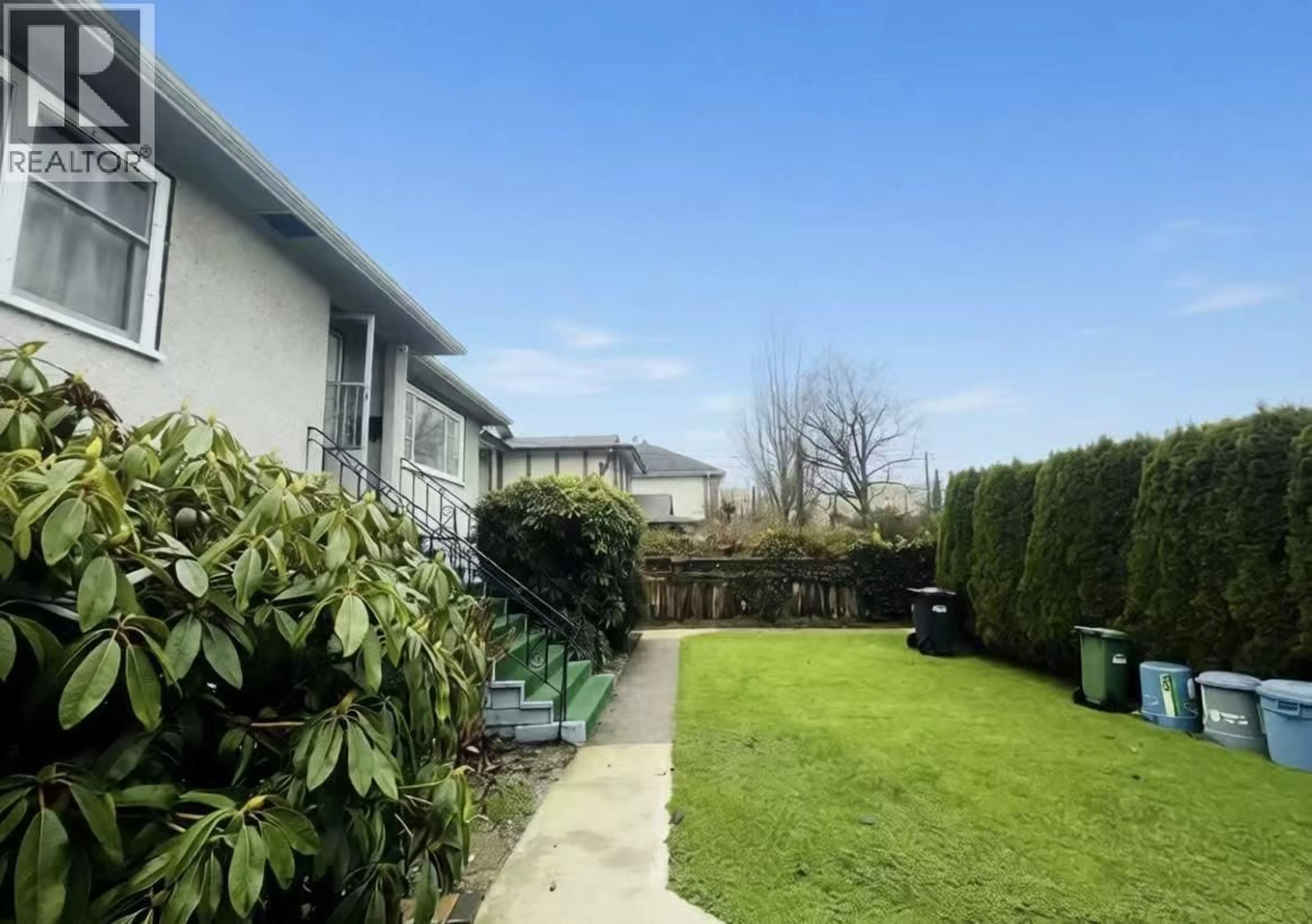 A pic from outside/outdoor area/front of a property/back of a property/a pic from drone, street for 7600 ACHESON ROAD, Richmond British Columbia V6Y1M9