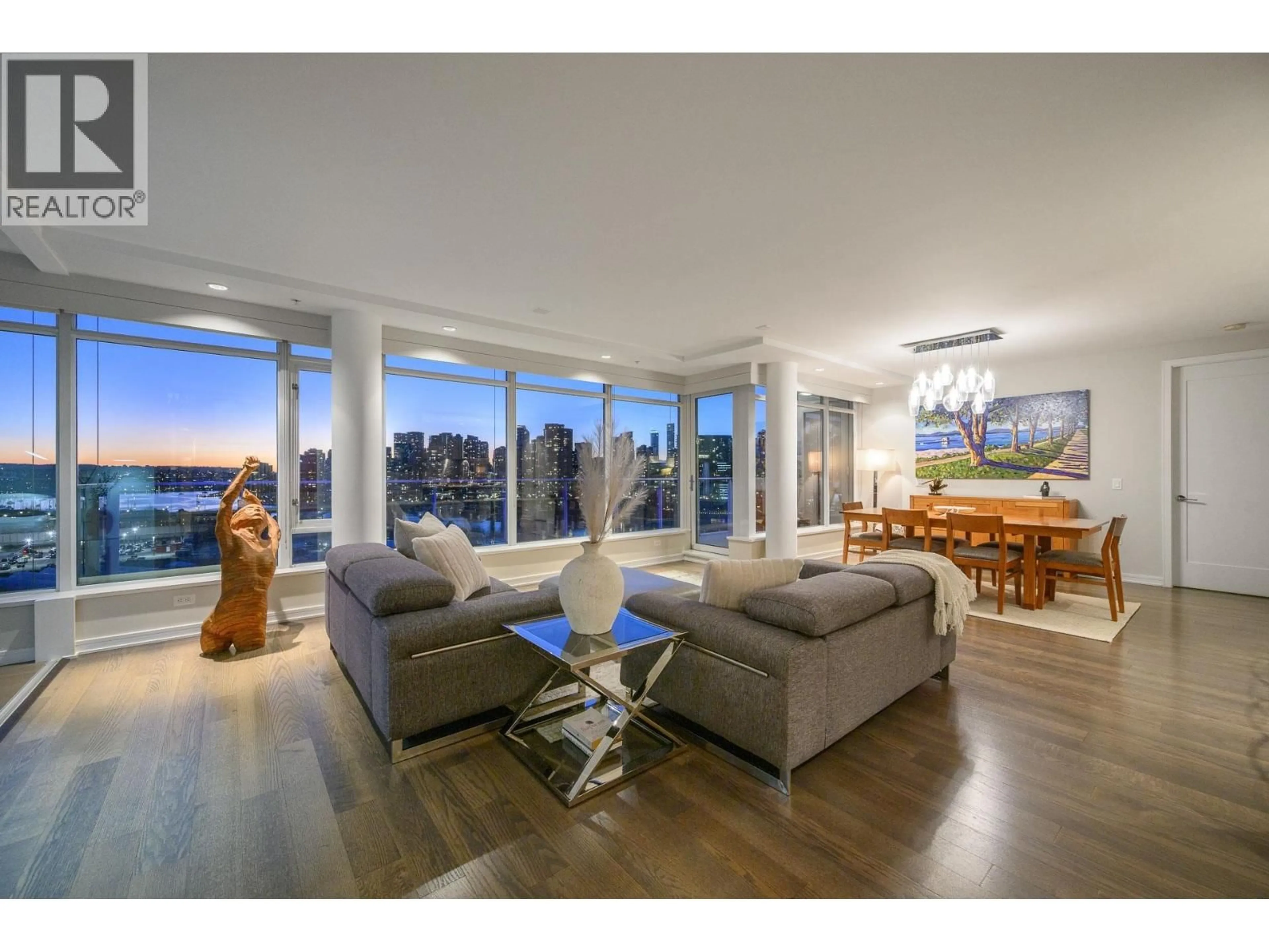 Living room with furniture, unknown for 1402 - 181 1ST AVENUE, Vancouver British Columbia V5Y0E3