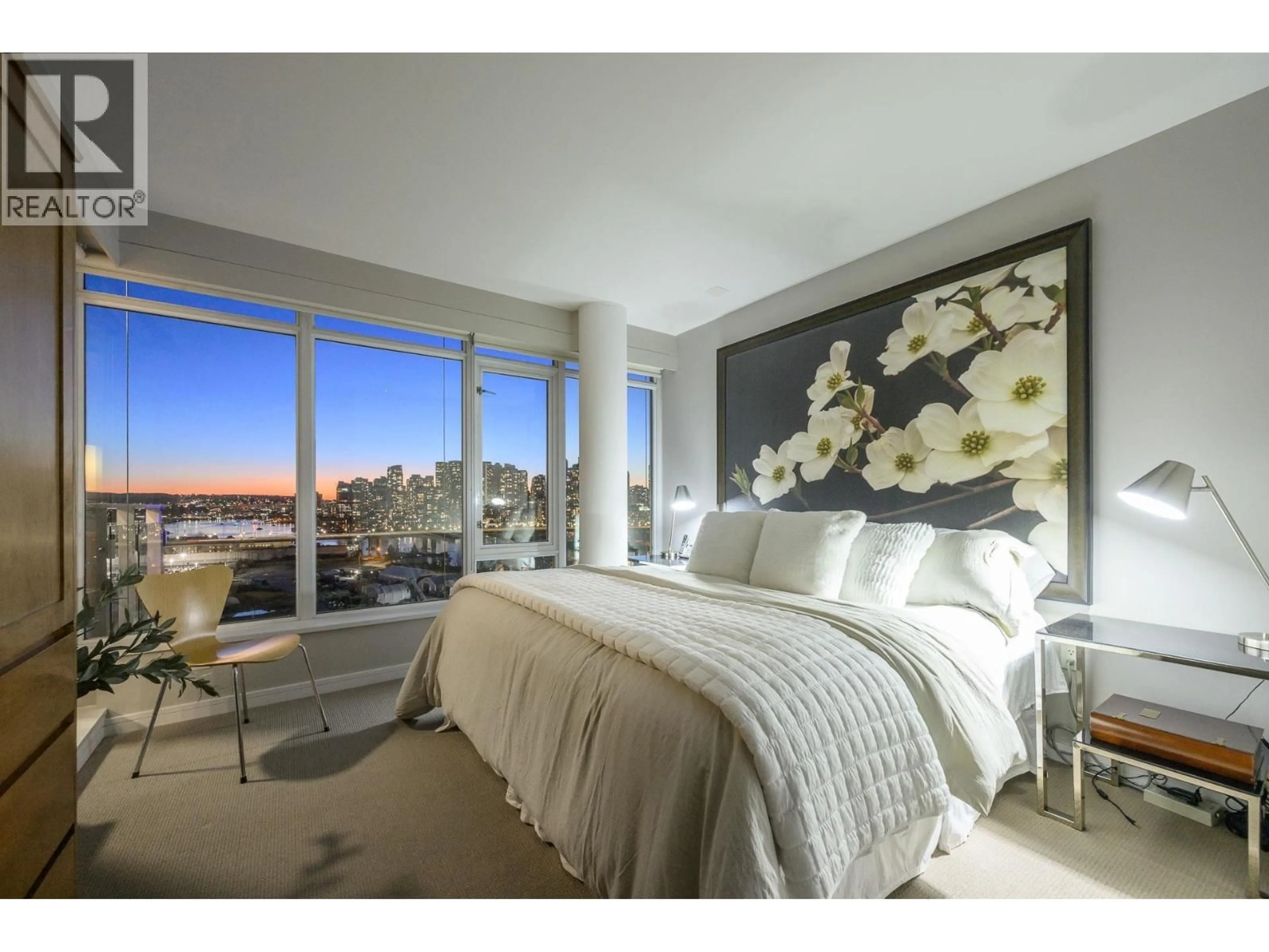 Bedroom with bed, unknown for 1402 - 181 1ST AVENUE, Vancouver British Columbia V5Y0E3