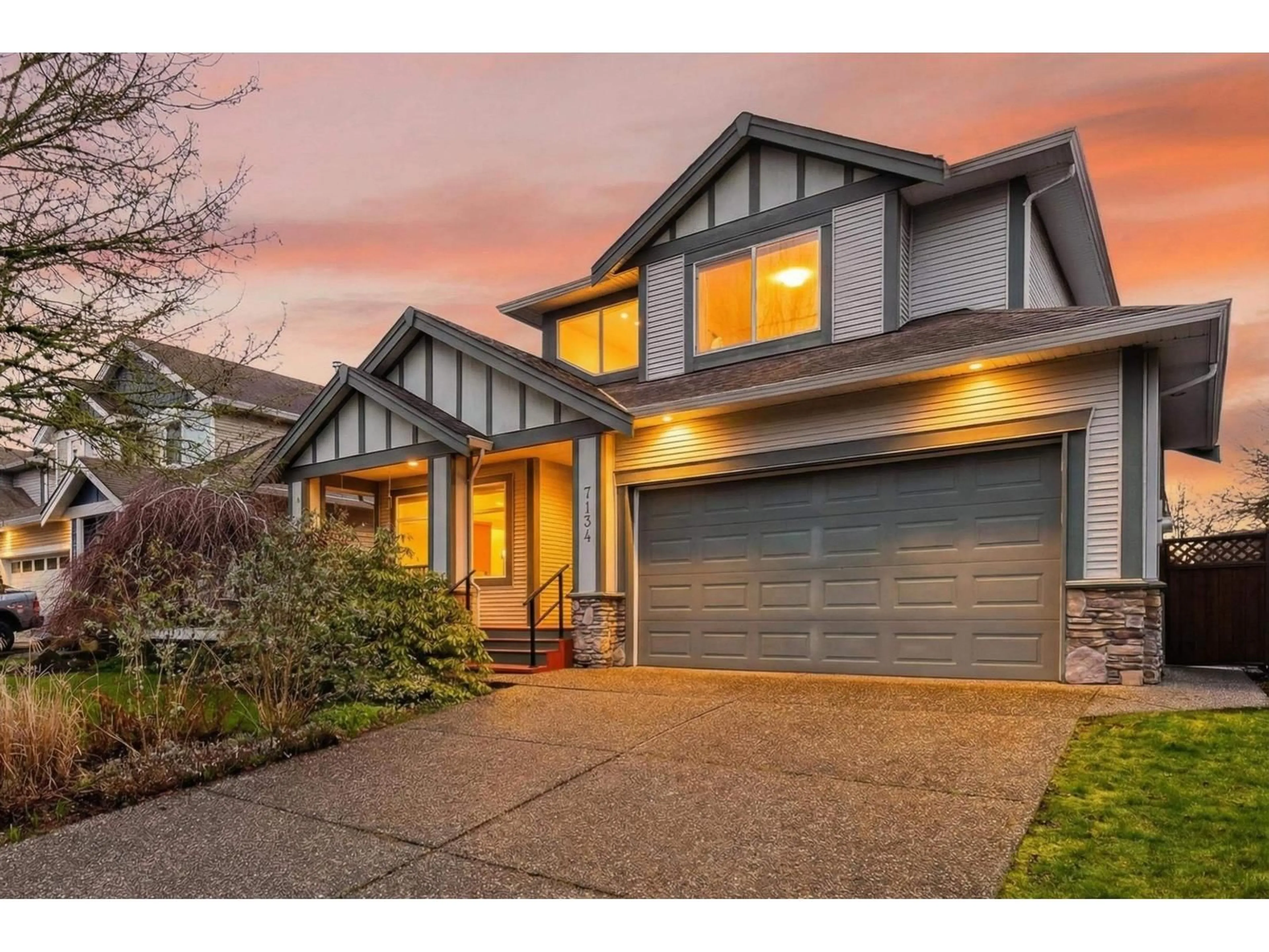 Home with brick exterior material, street for 7134 196A STREET, Langley British Columbia V2Y2Z9