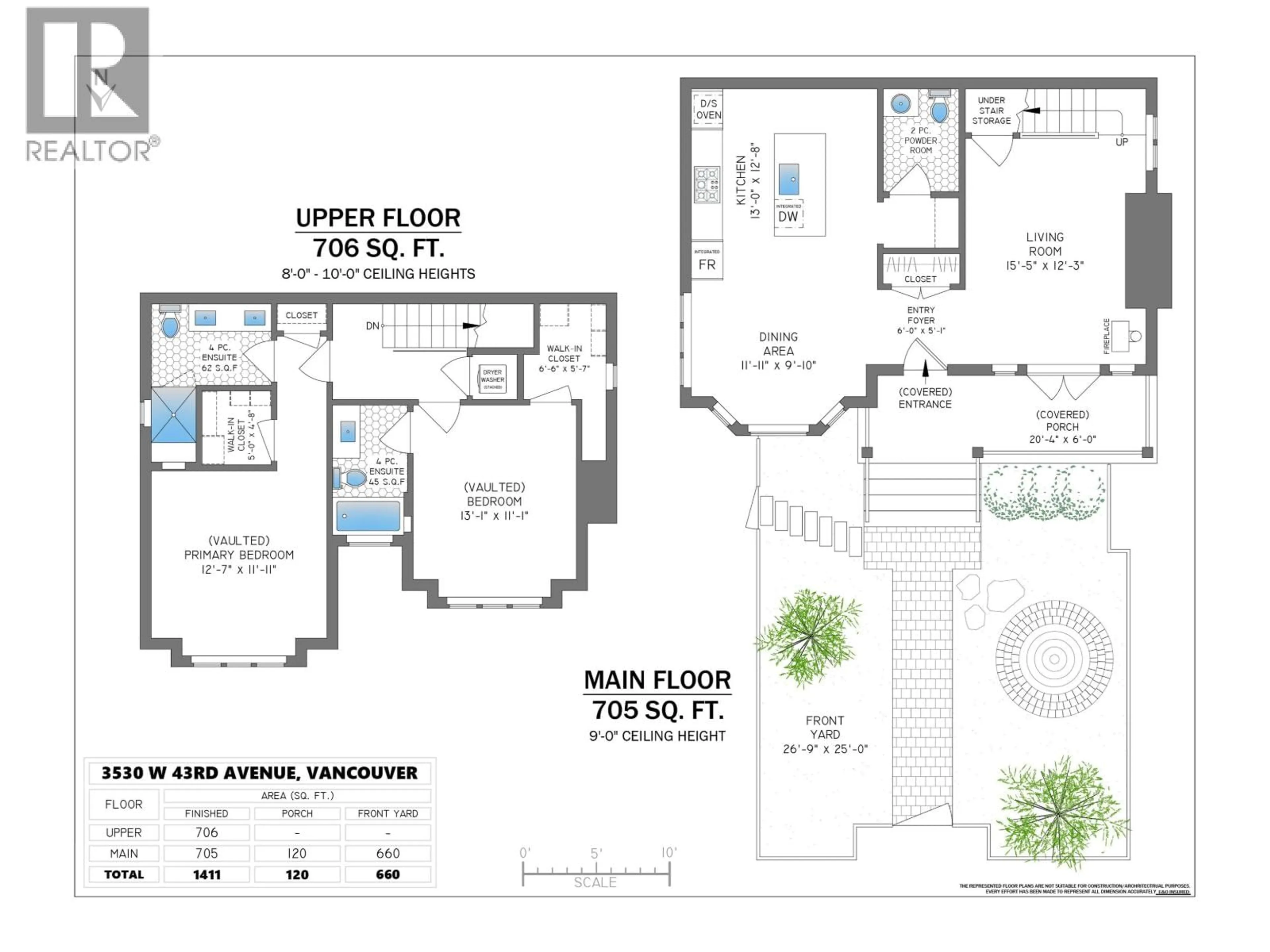 Floor plan for 3530 43RD AVENUE, Vancouver British Columbia V6N3J9
