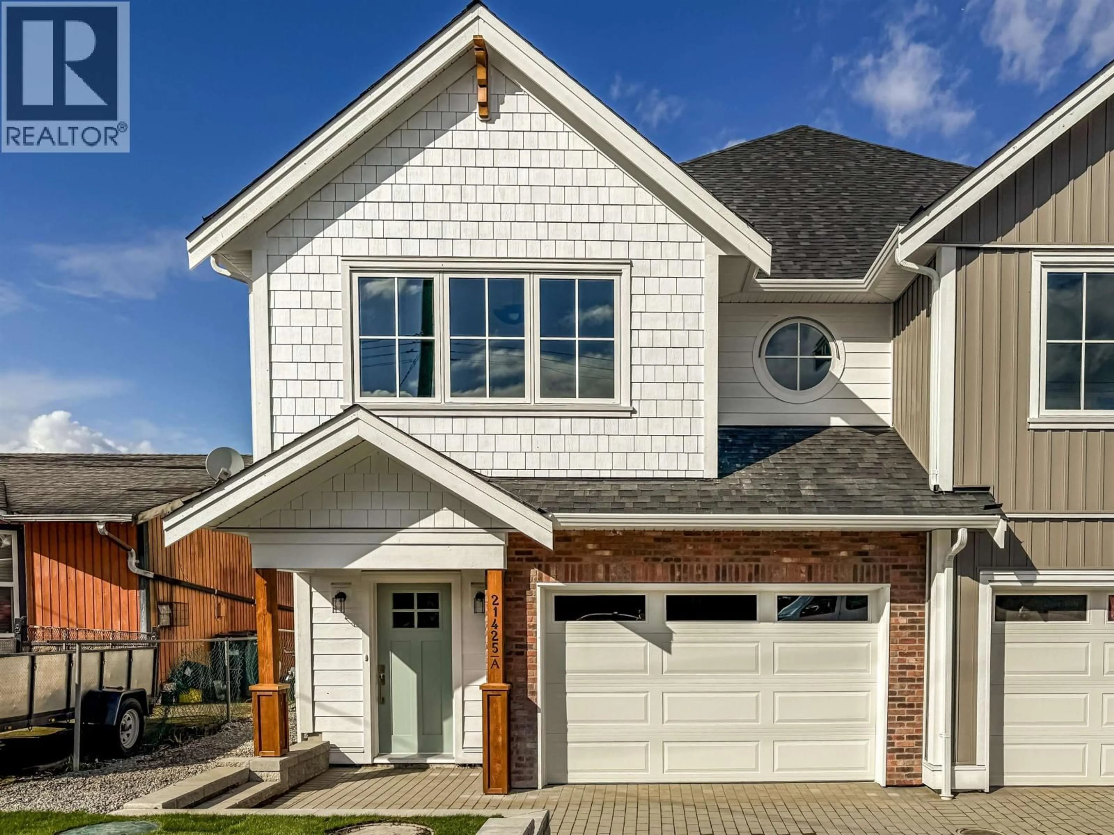 Home with brick exterior material, street for A - 21425 121 AVENUE, Maple Ridge British Columbia V2X3S5