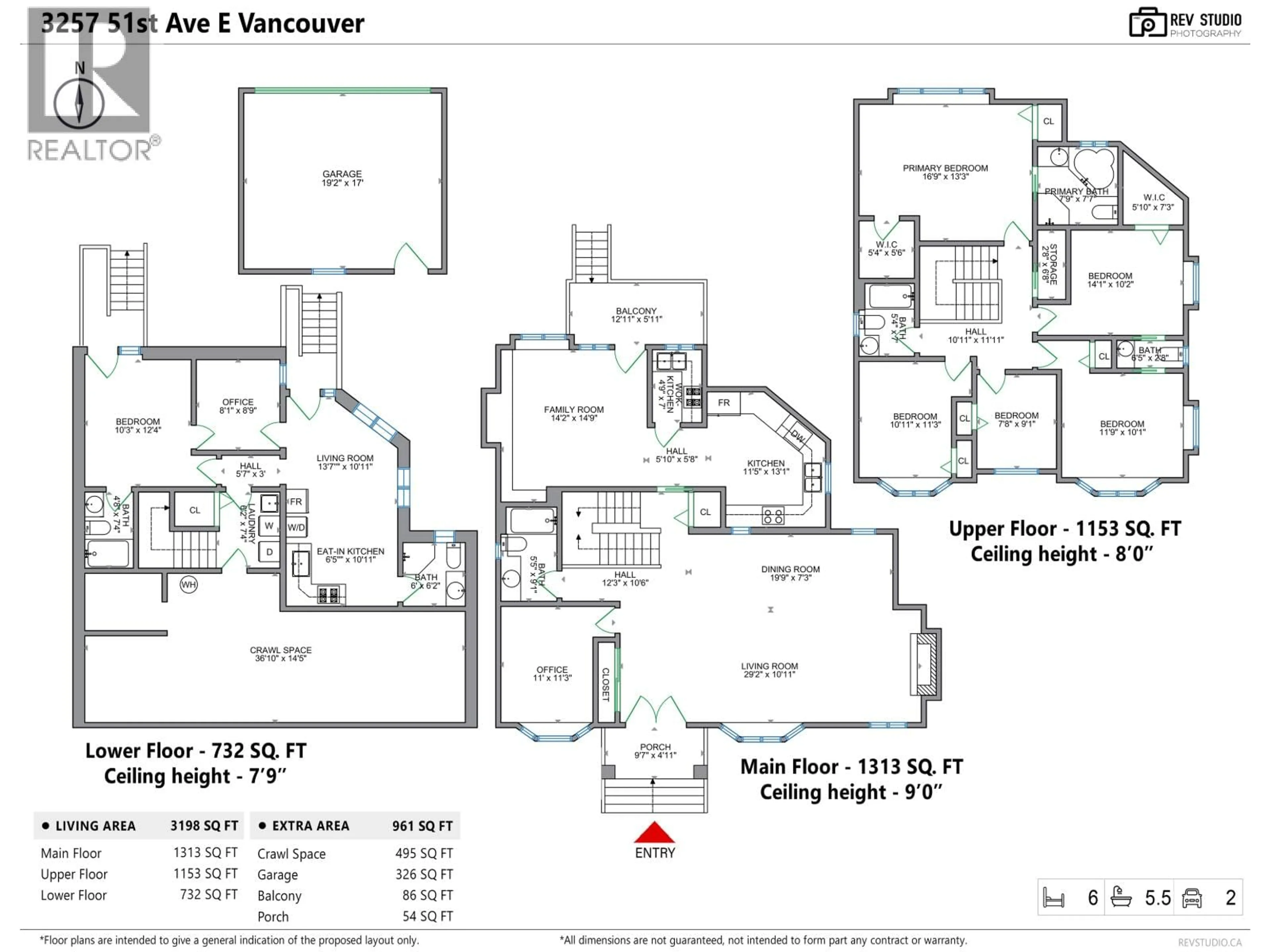 Floor plan for 3257 51ST AVENUE, Vancouver British Columbia V5S1S3