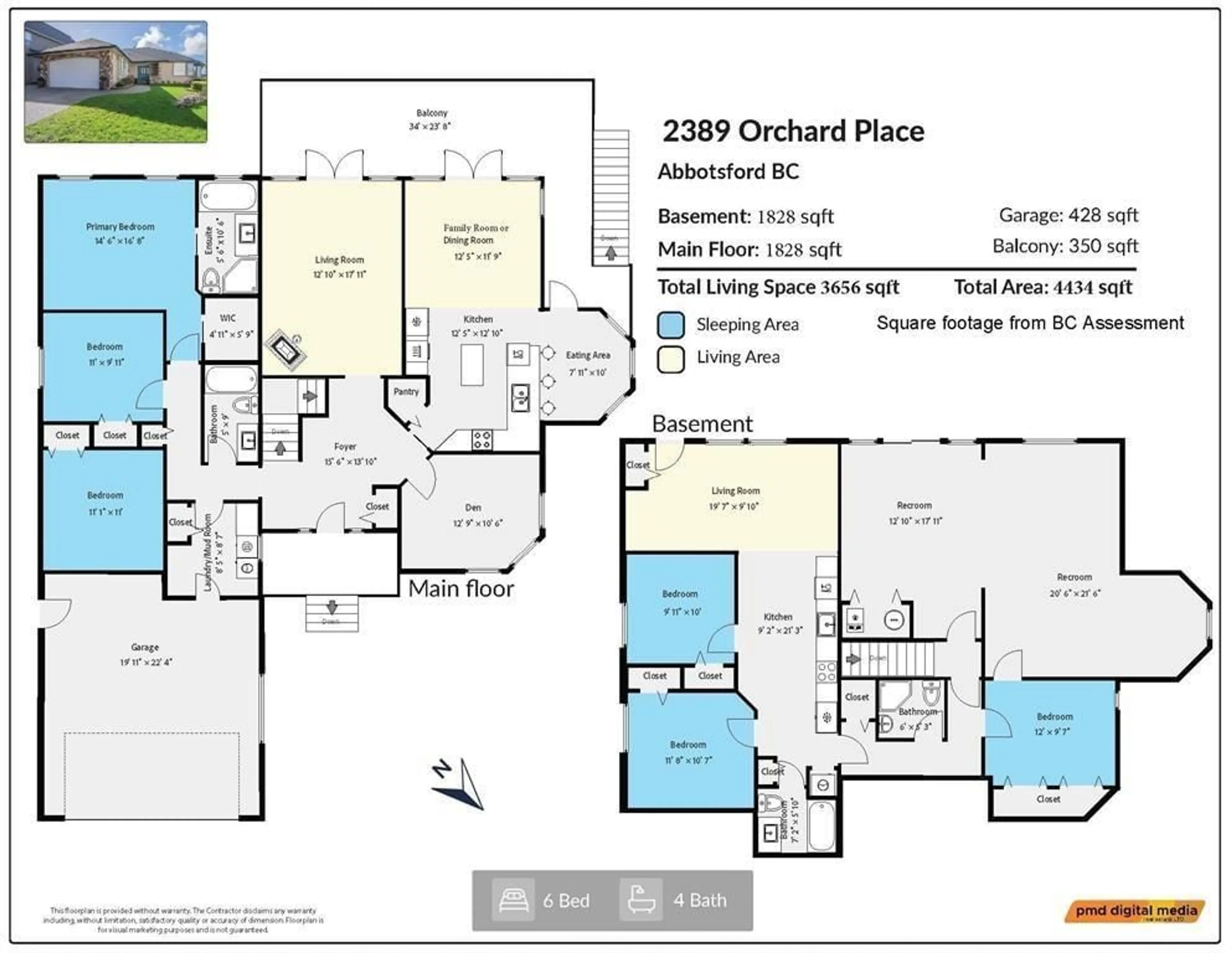 Floor plan for 2389 ORCHARD PLACE, Abbotsford British Columbia V3G2B4