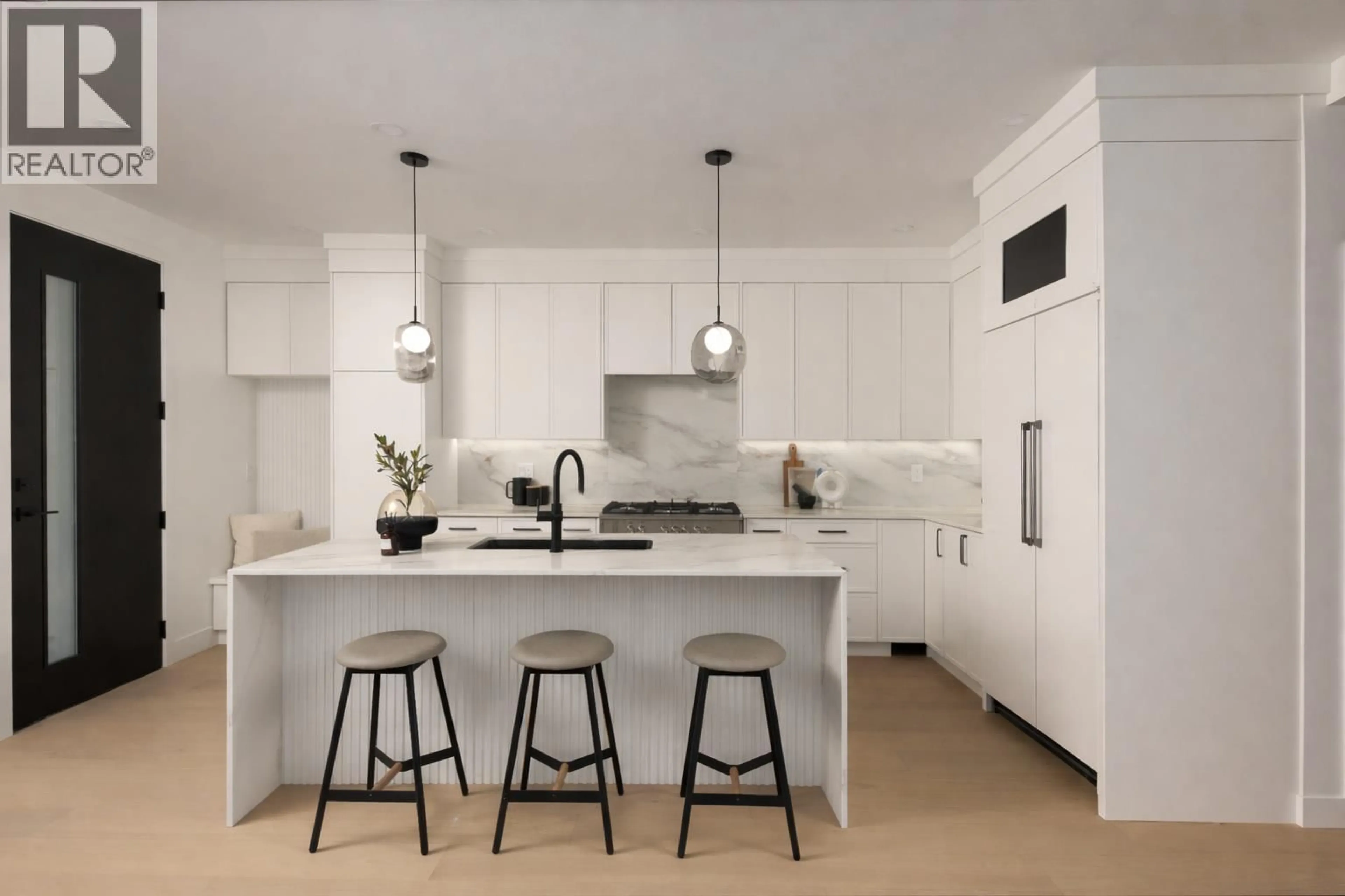 Contemporary kitchen, ceramic/tile floor for 1 - 421 23RD AVENUE, Vancouver British Columbia V5Y2H5