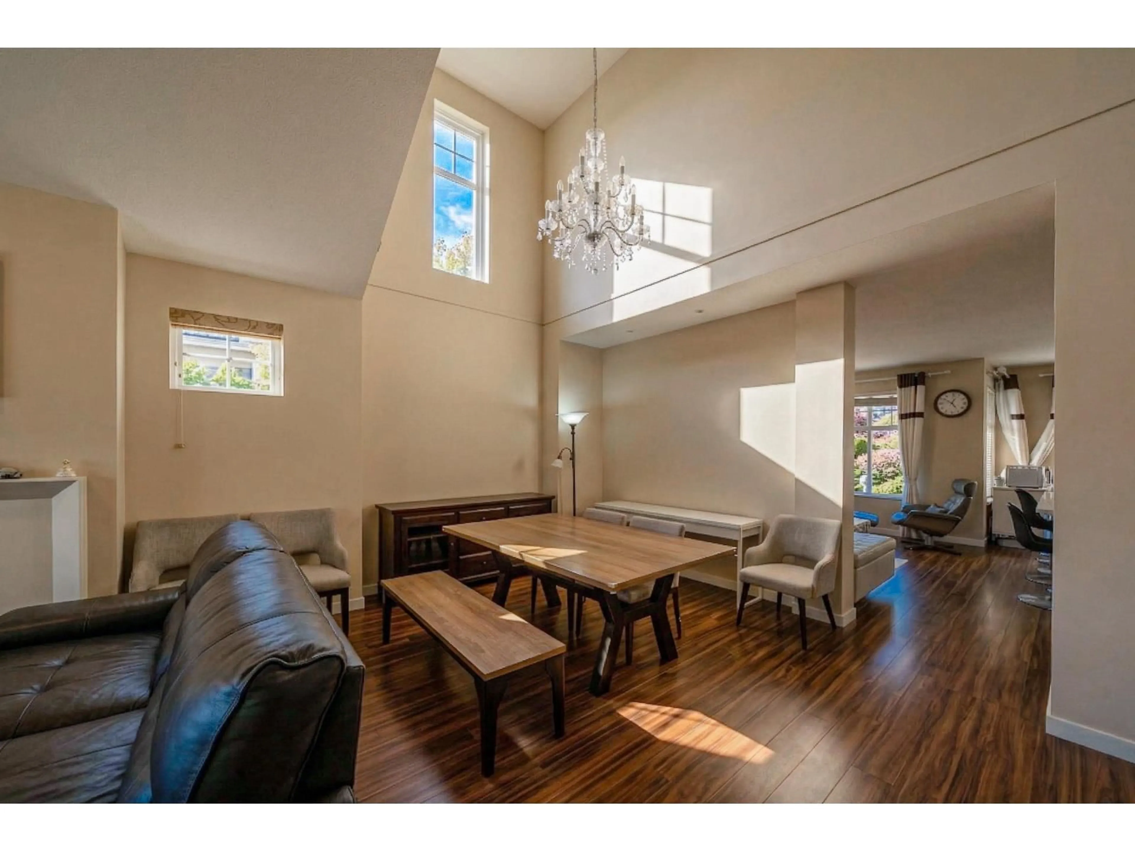 Dining room, wood/laminate floor for 36 - 10500 DELSOM CRESCENT, Delta British Columbia V4C0C3
