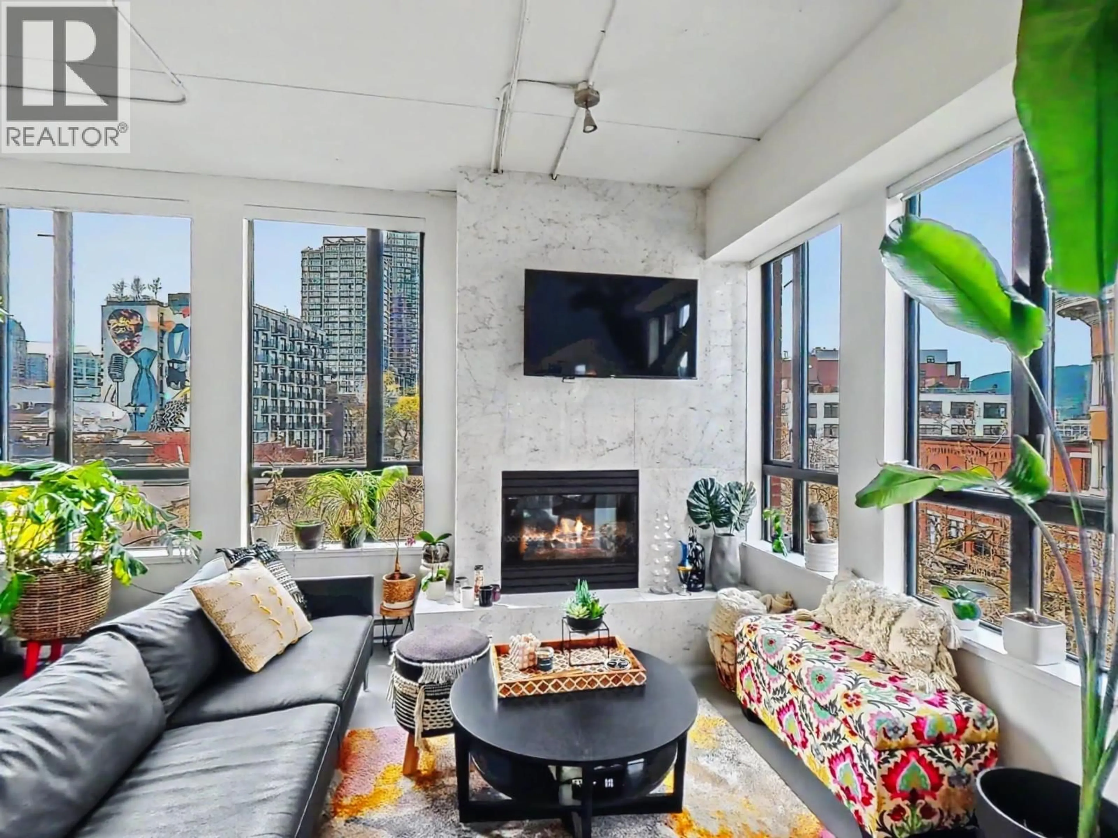 Living room with furniture, unknown for 501 - 28 POWELL STREET, Vancouver British Columbia V6A1E7