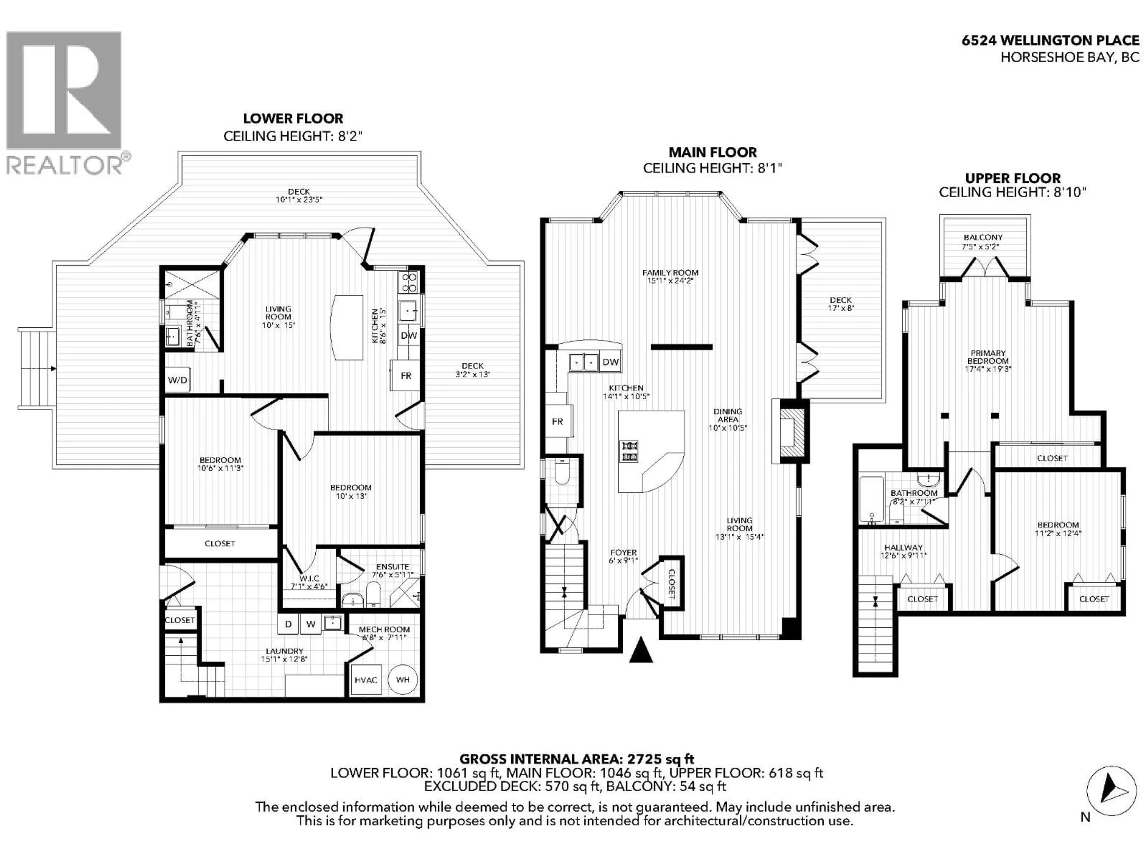 Floor plan for 6524 WELLINGTON AVENUE, West Vancouver British Columbia V7W2H9