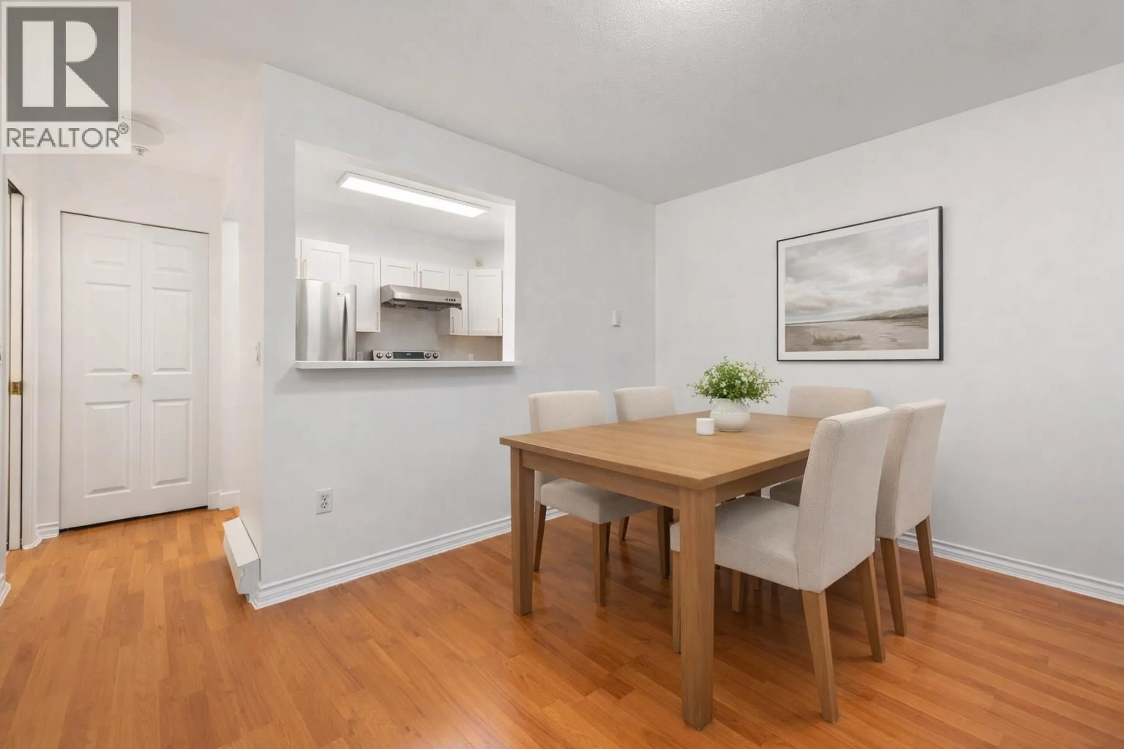 Dining room, wood/laminate floor for 15 - 3428 ADANAC STREET, Vancouver British Columbia V5K5H5