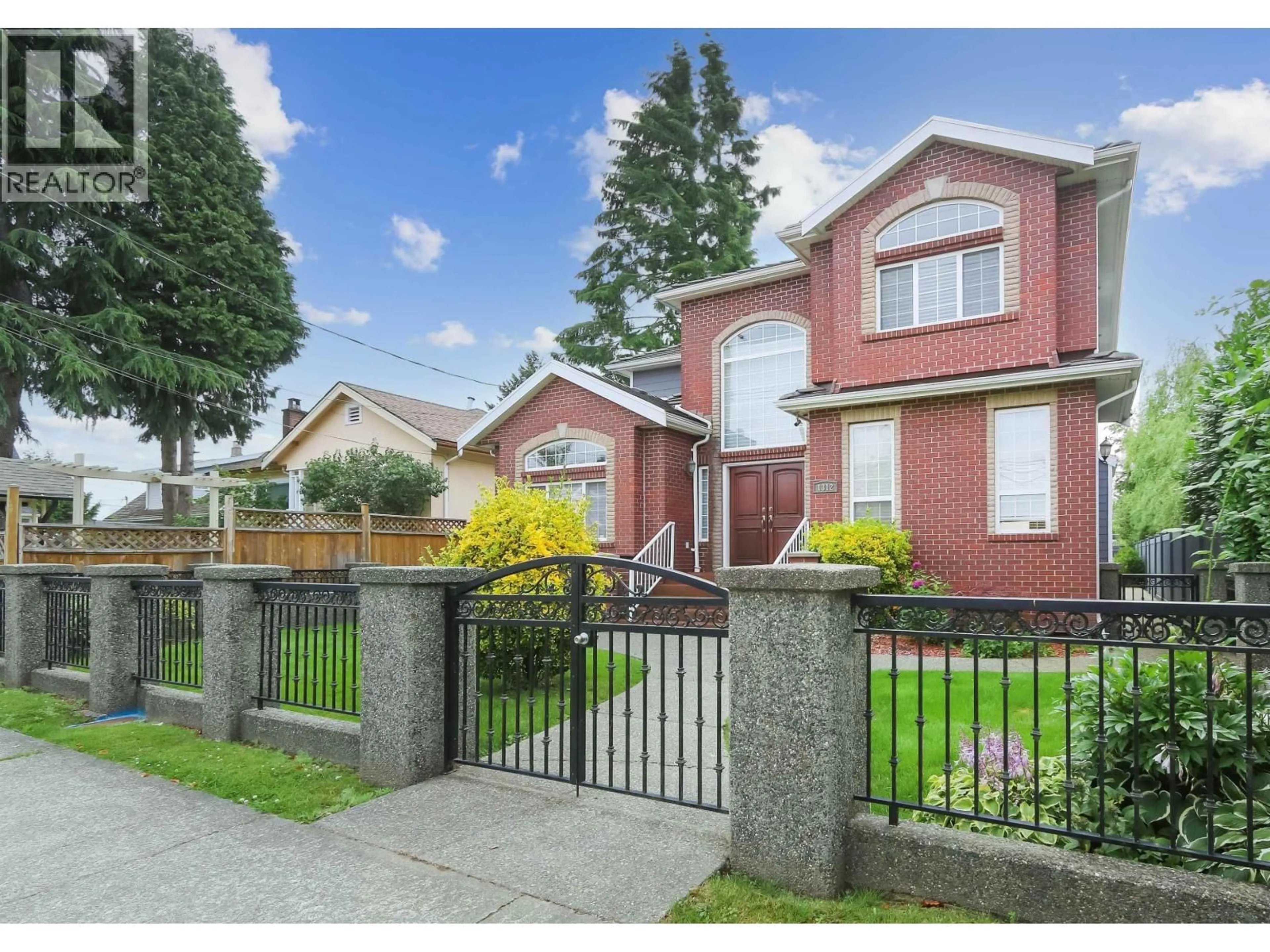 Home with brick exterior material, street for 1312 TENTH STREET, New Westminster British Columbia V3M3H9
