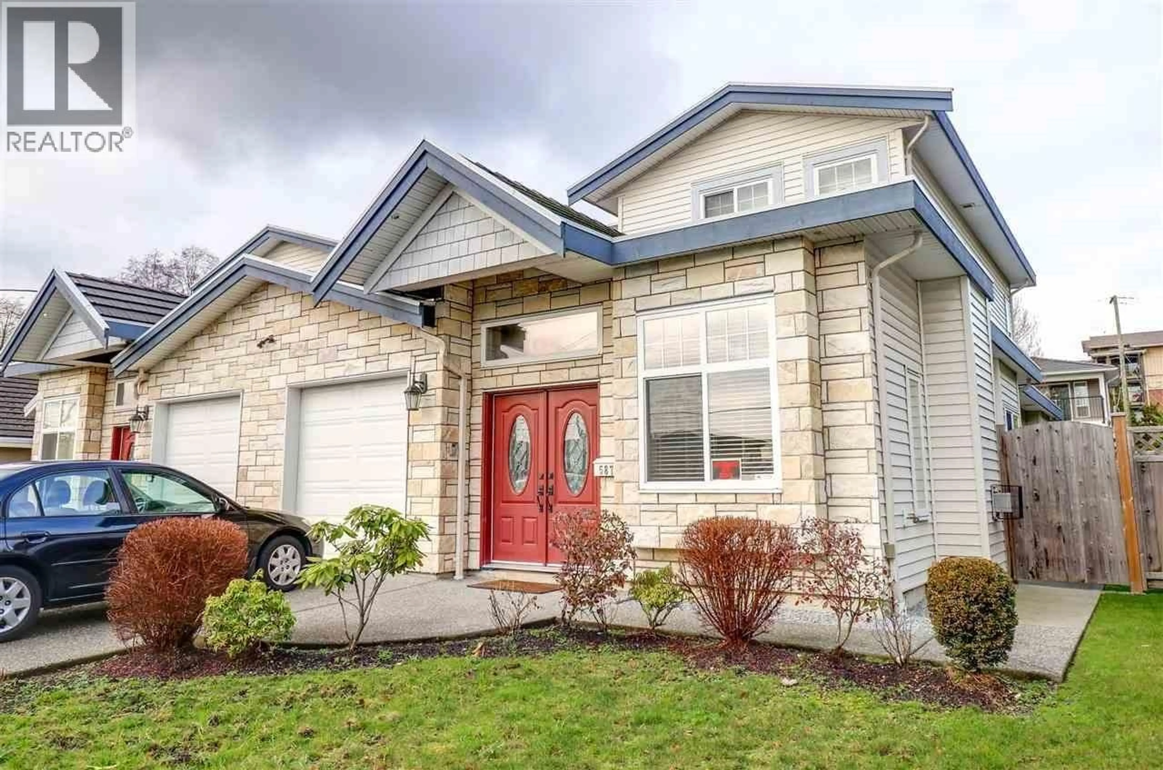 Home with brick exterior material, street for 5871 RUMBLE STREET, Burnaby British Columbia V5J2C3