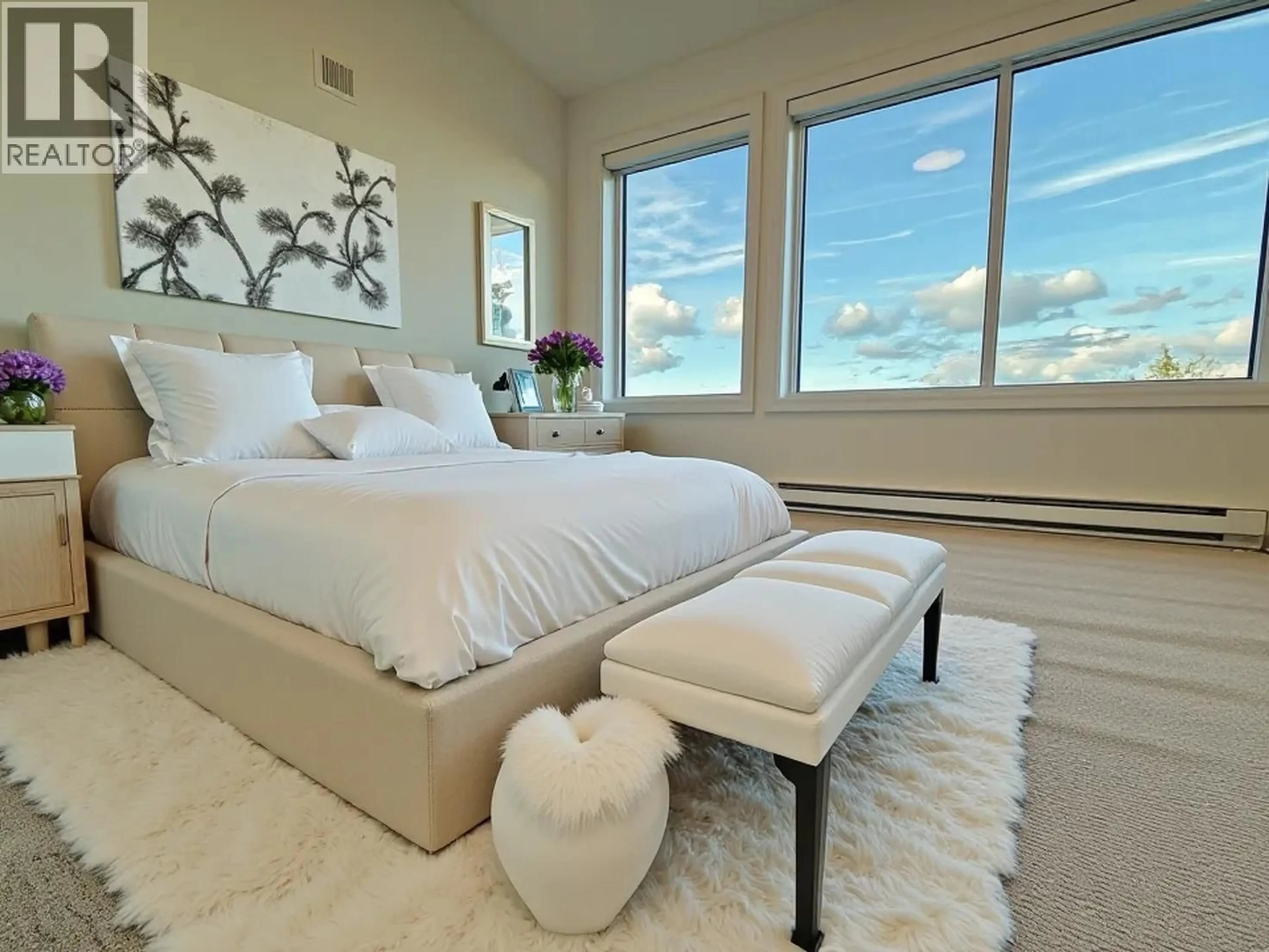 Bedroom with bed, carpet floor for 99 - 4337 BOUNDARY ROAD, Richmond British Columbia V6V0C4