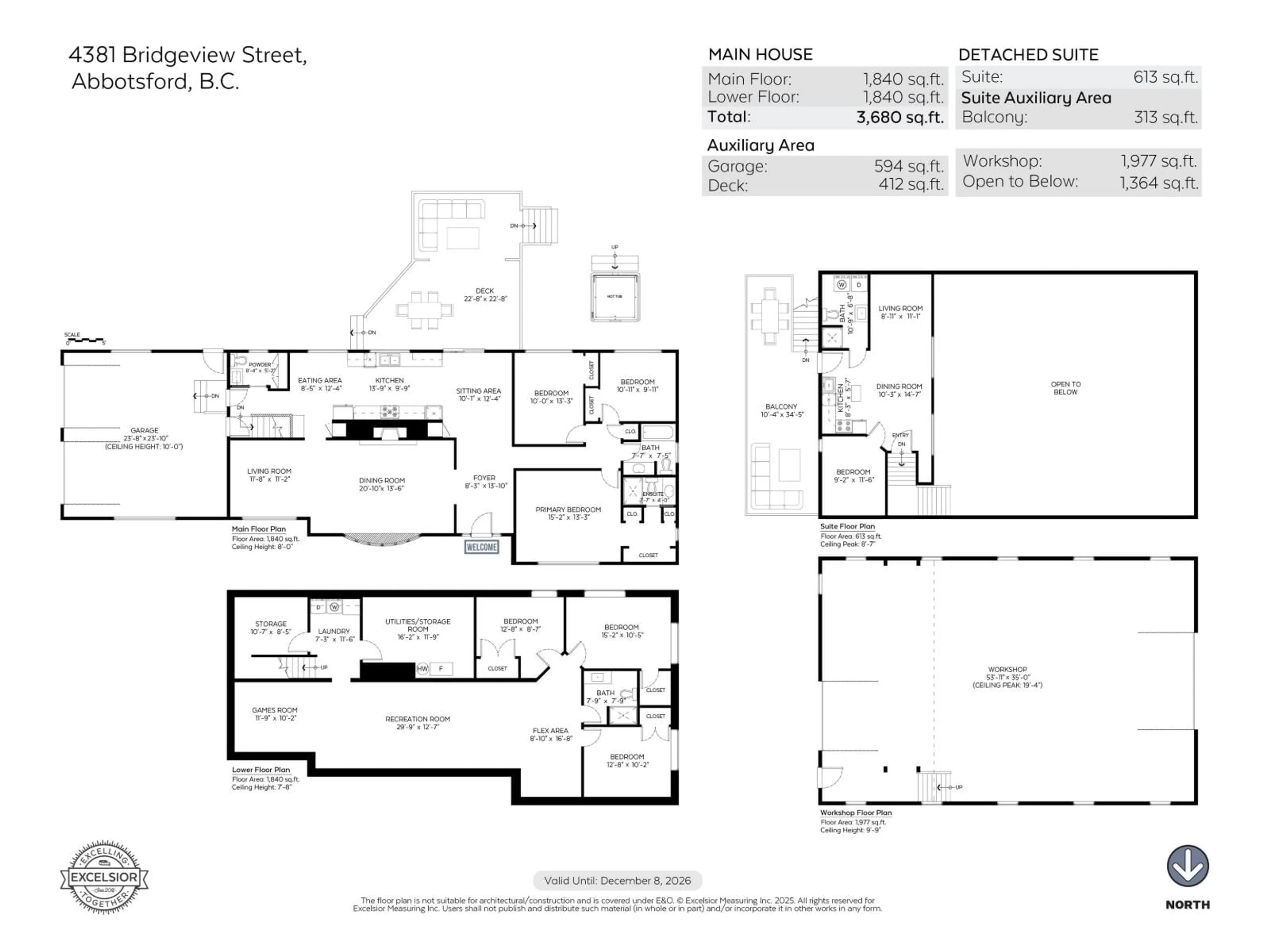 Floor plan for 4381 BRIDGEVIEW STREET, Abbotsford British Columbia V4X1W8