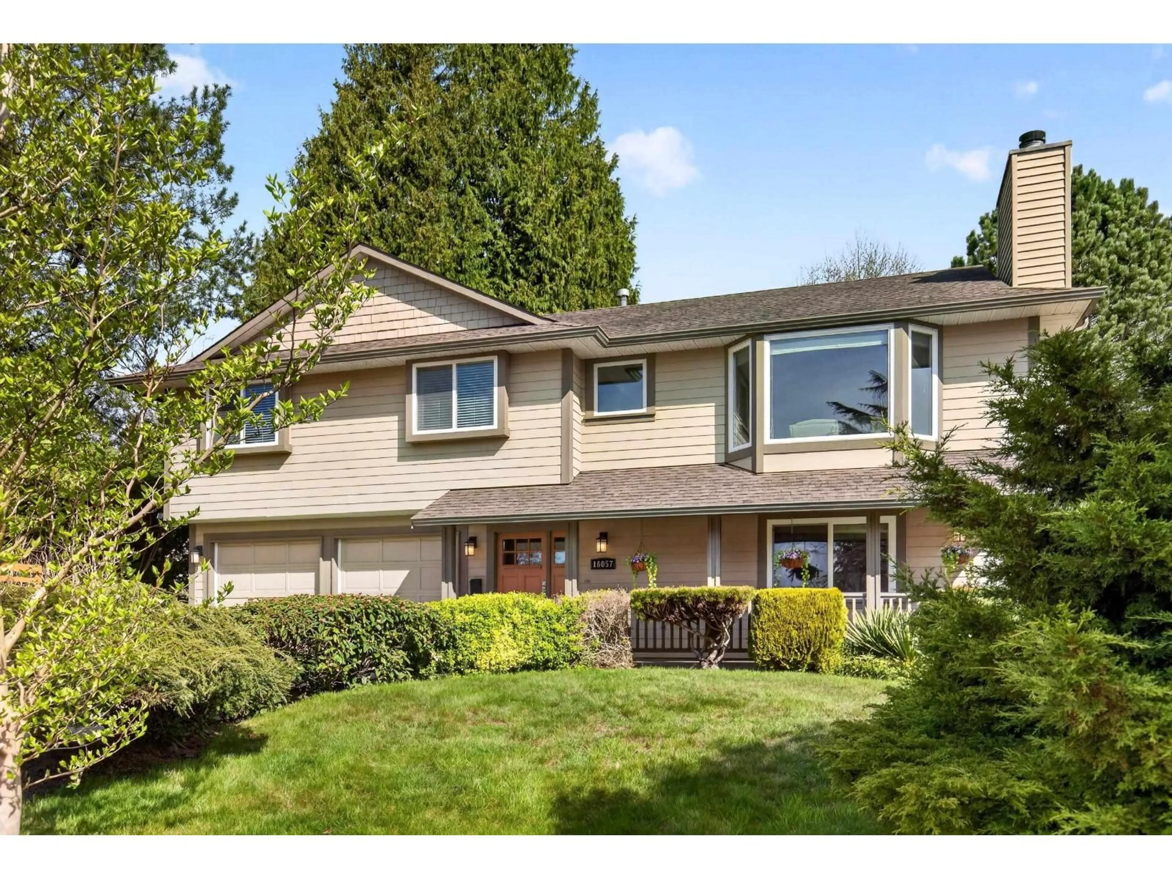 Home with vinyl exterior material, street for 16057 10A AVENUE, Surrey British Columbia V4A7W8