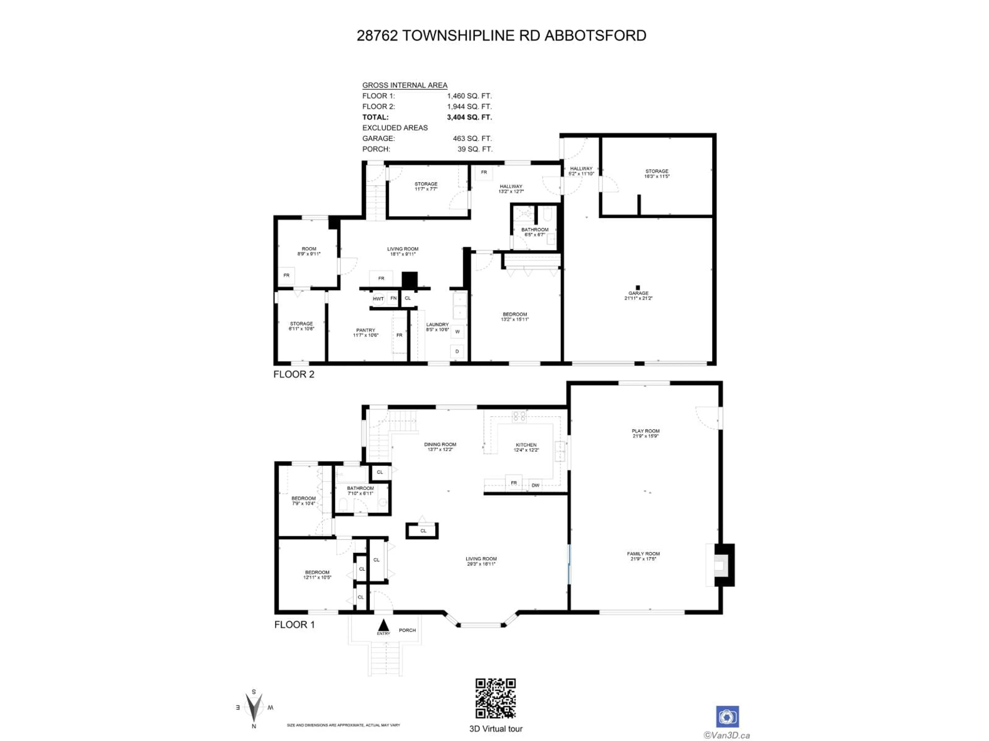 Floor plan for 28762 TOWNSHIPLINE ROAD, Abbotsford British Columbia V4X1P1