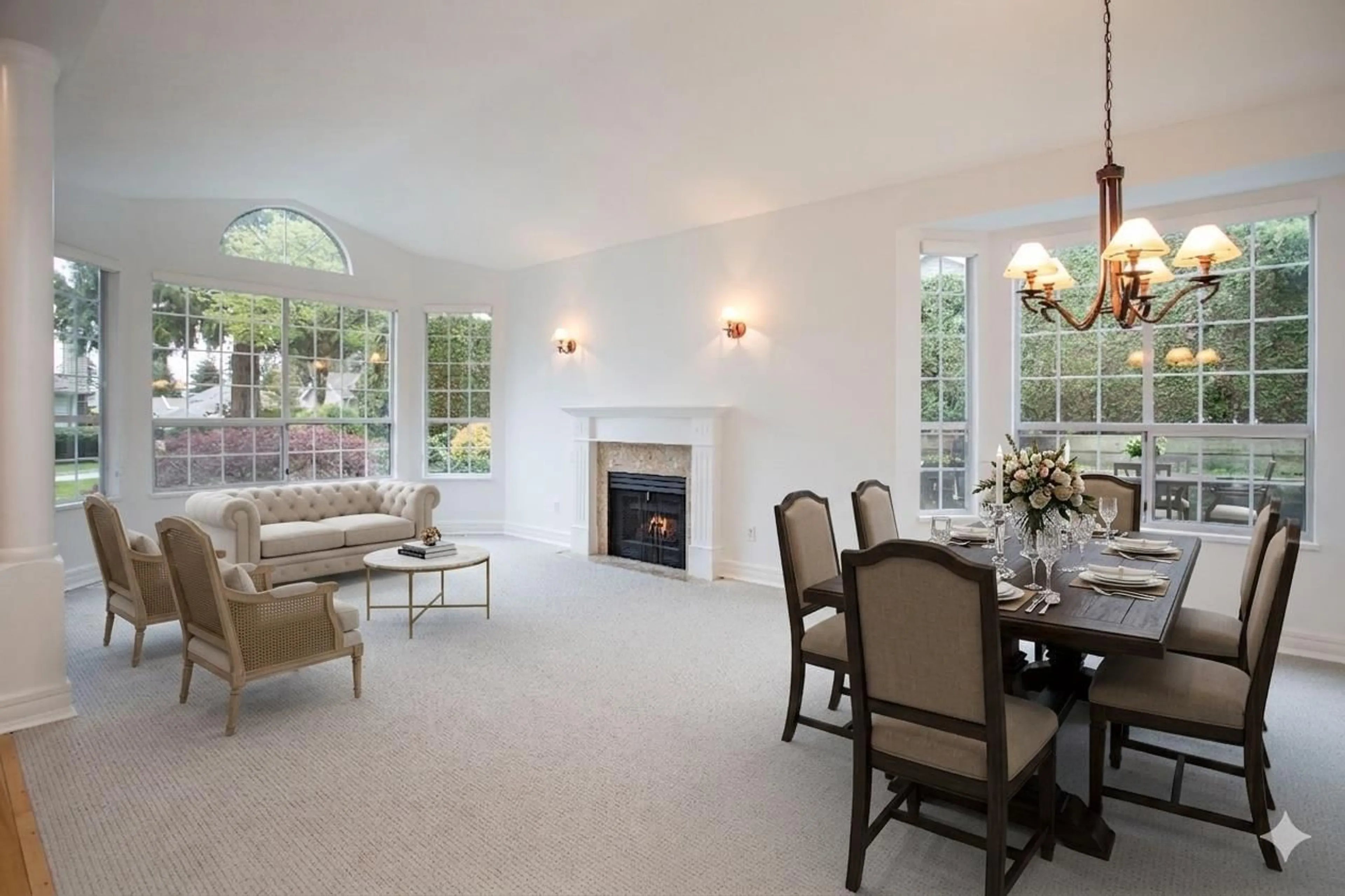 Dining room, ceramic/tile floor for 34 - 2688 150 STREET, Surrey British Columbia V4P1P1