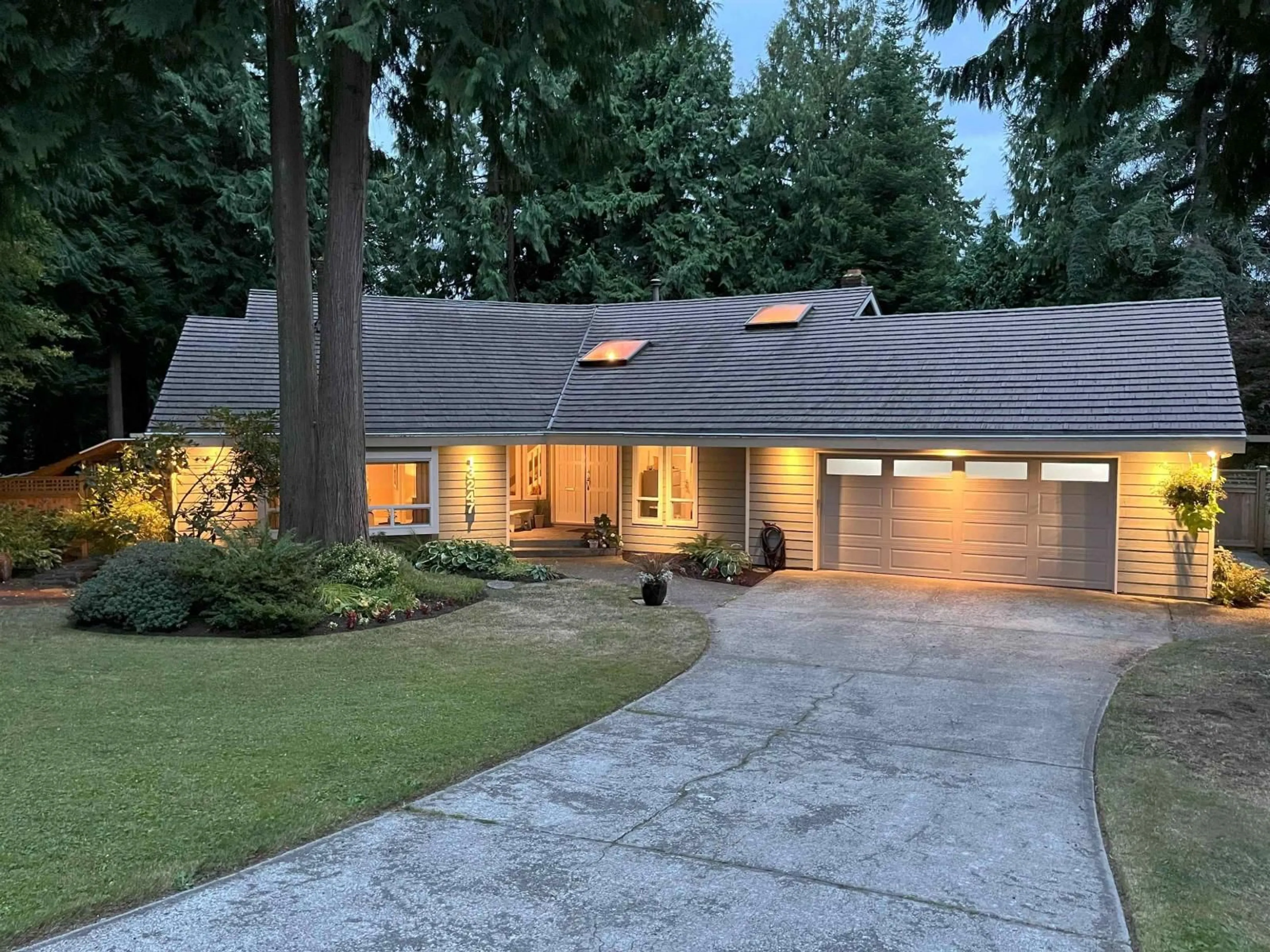 Home with vinyl exterior material, street for 13247 17A AVENUE, Surrey British Columbia V4A6R9