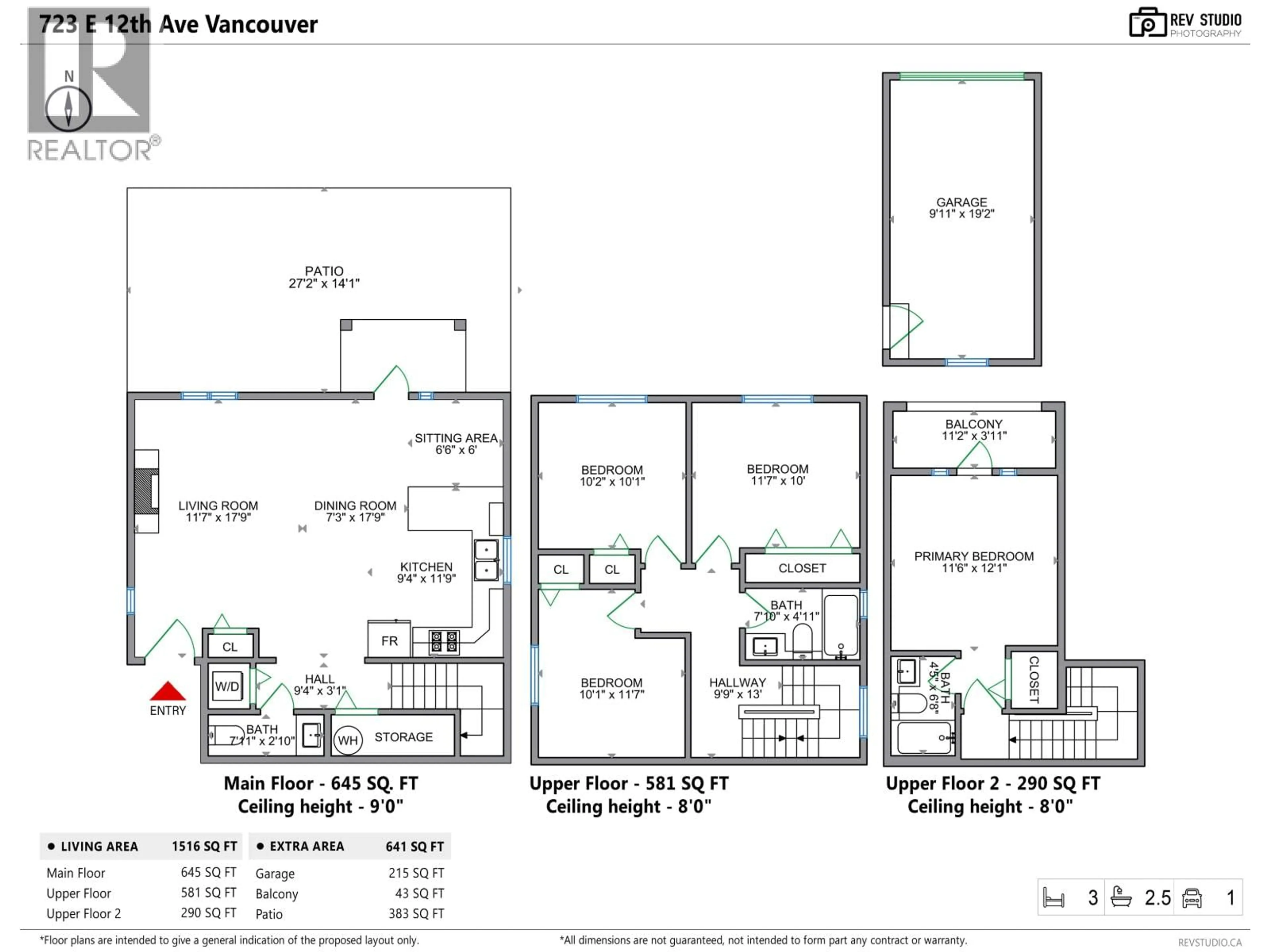 Floor plan for 723 12TH AVENUE, Vancouver British Columbia V5T2J1