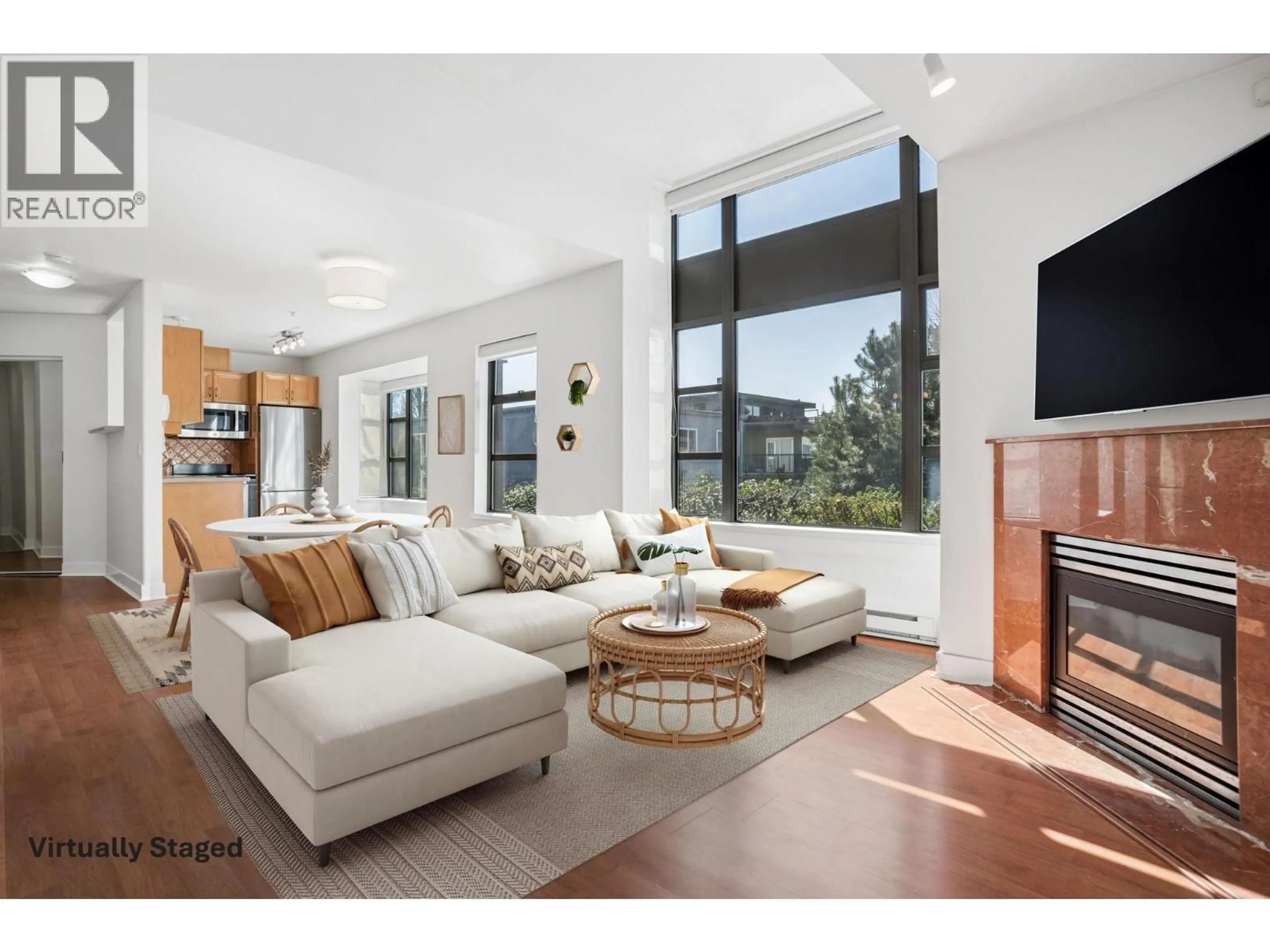 Living room with furniture, unknown for 305 - 2119 YEW STREET, Vancouver British Columbia V6K3G6