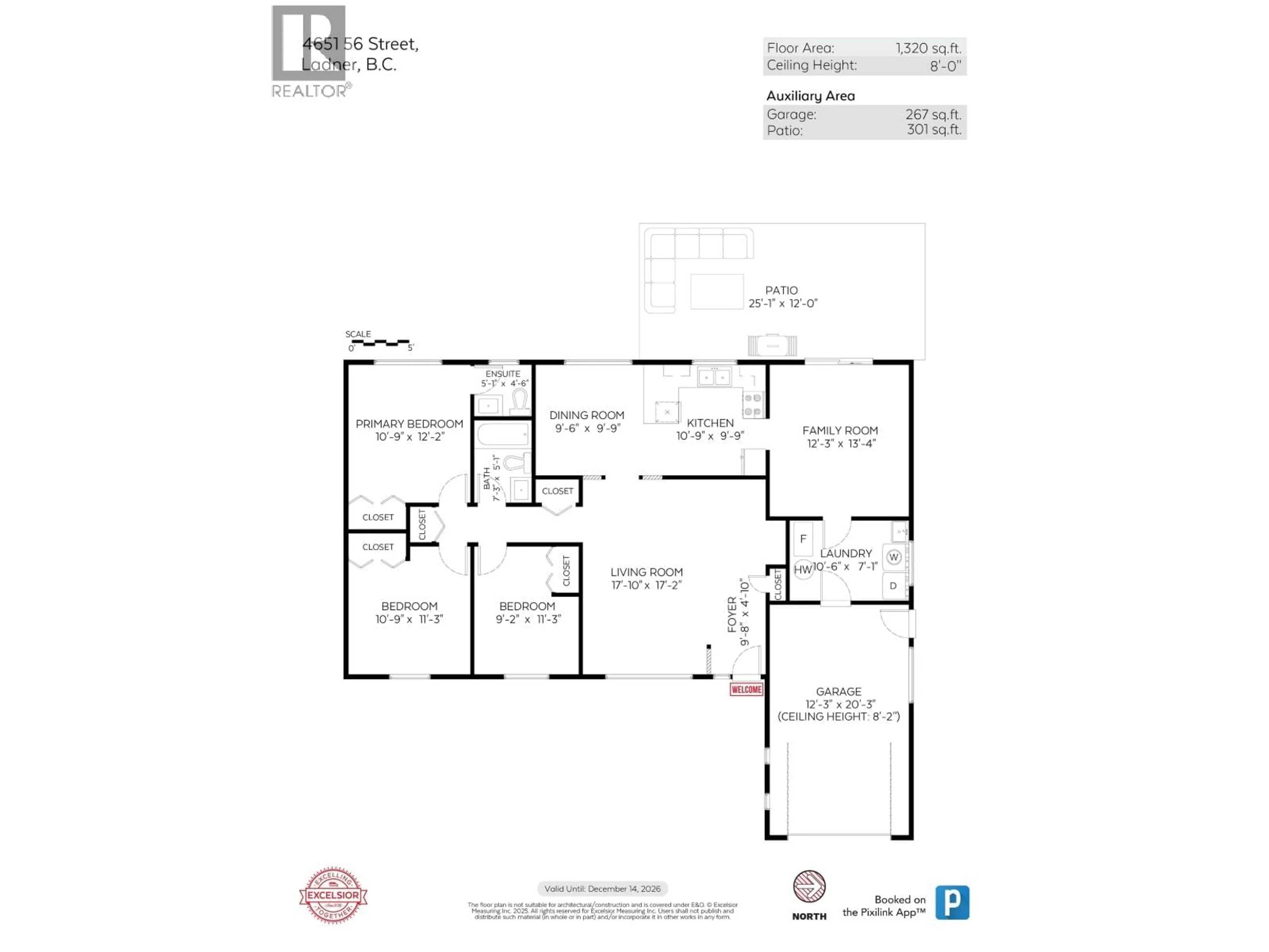 Floor plan for 4651 56 STREET, Ladner British Columbia V4K3X4