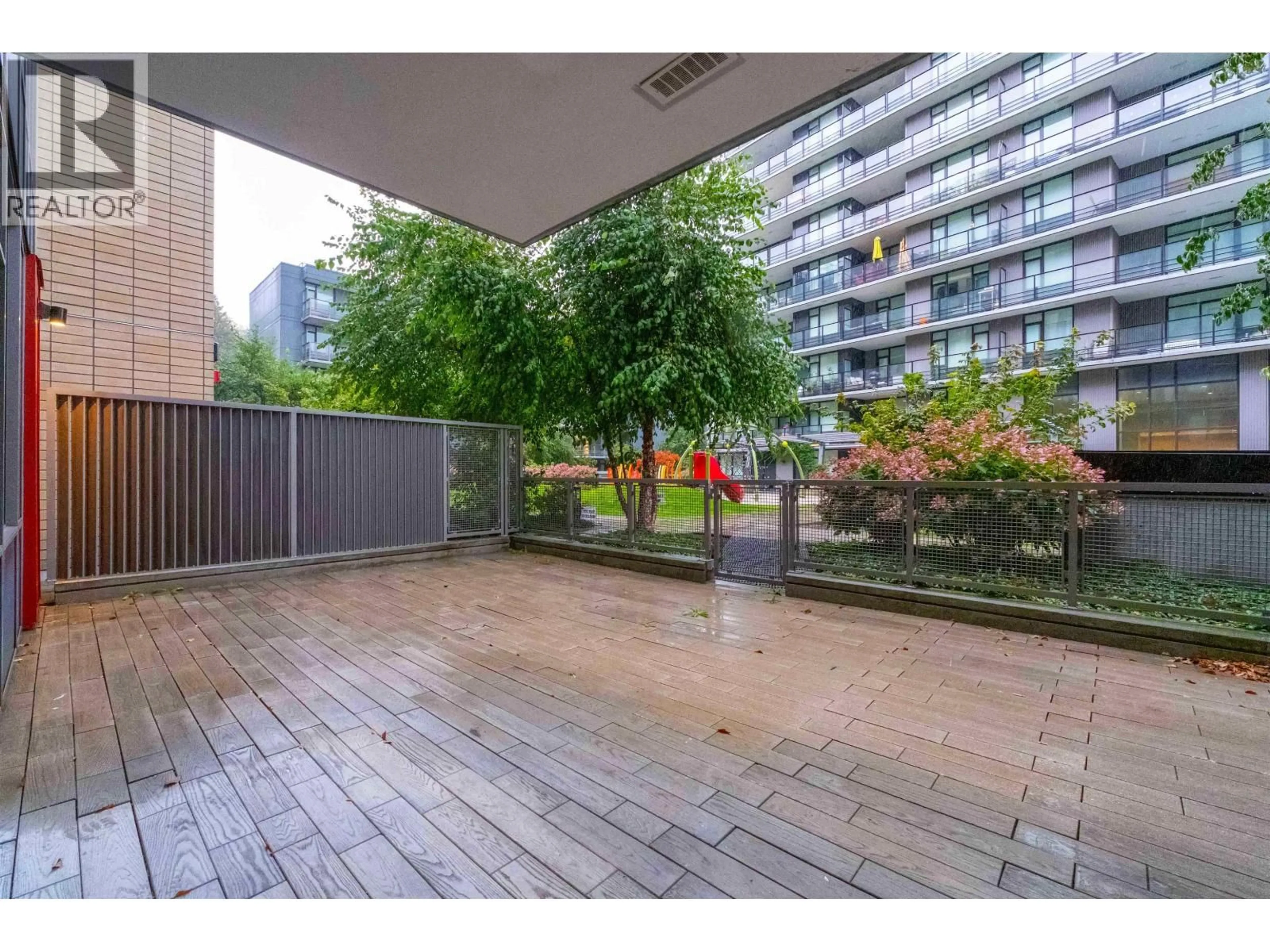Patio, street for 201 - 3451 SAWMILL CRESCENT, Vancouver British Columbia V5S0H3