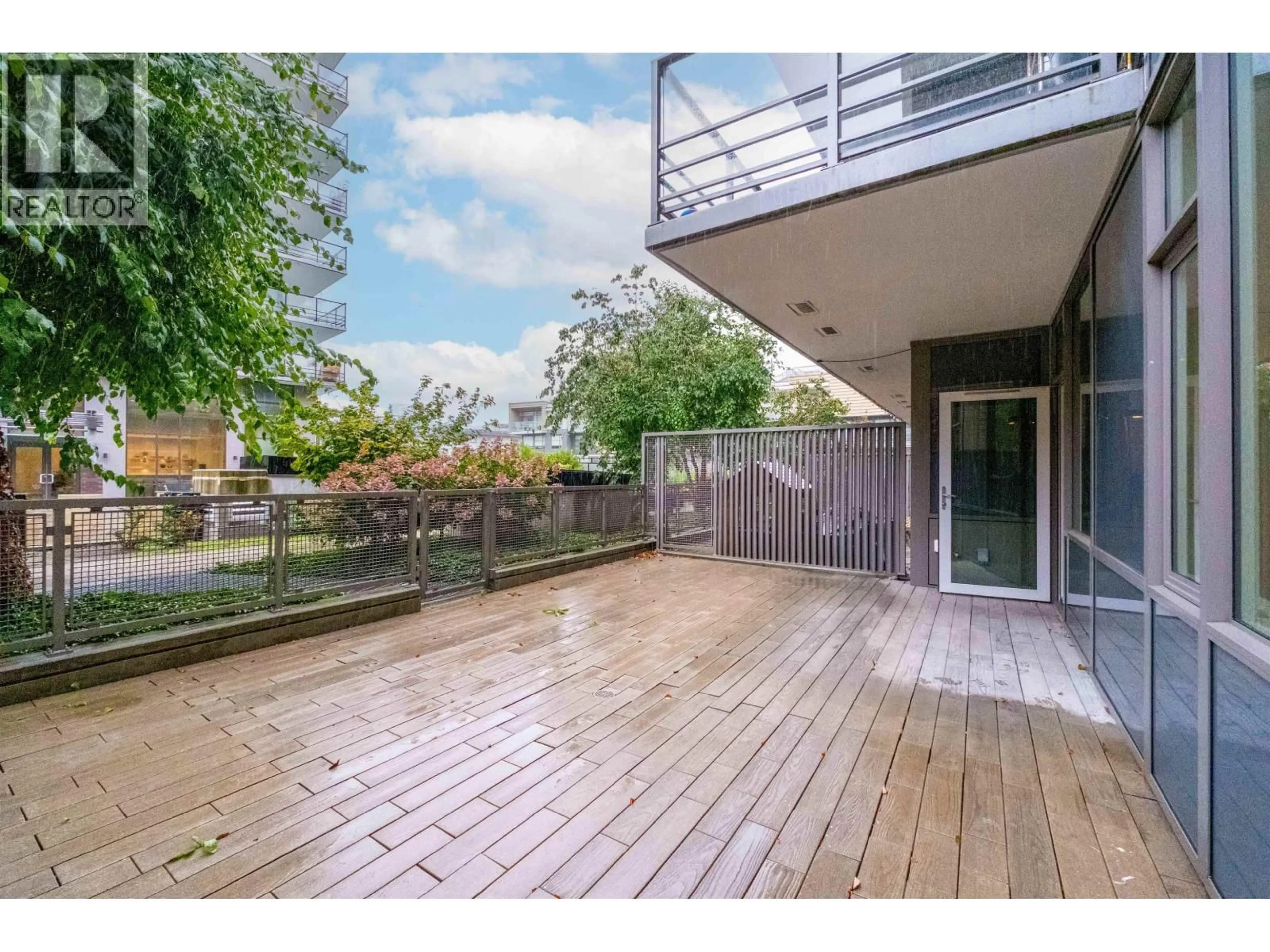 Patio, street for 201 - 3451 SAWMILL CRESCENT, Vancouver British Columbia V5S0H3