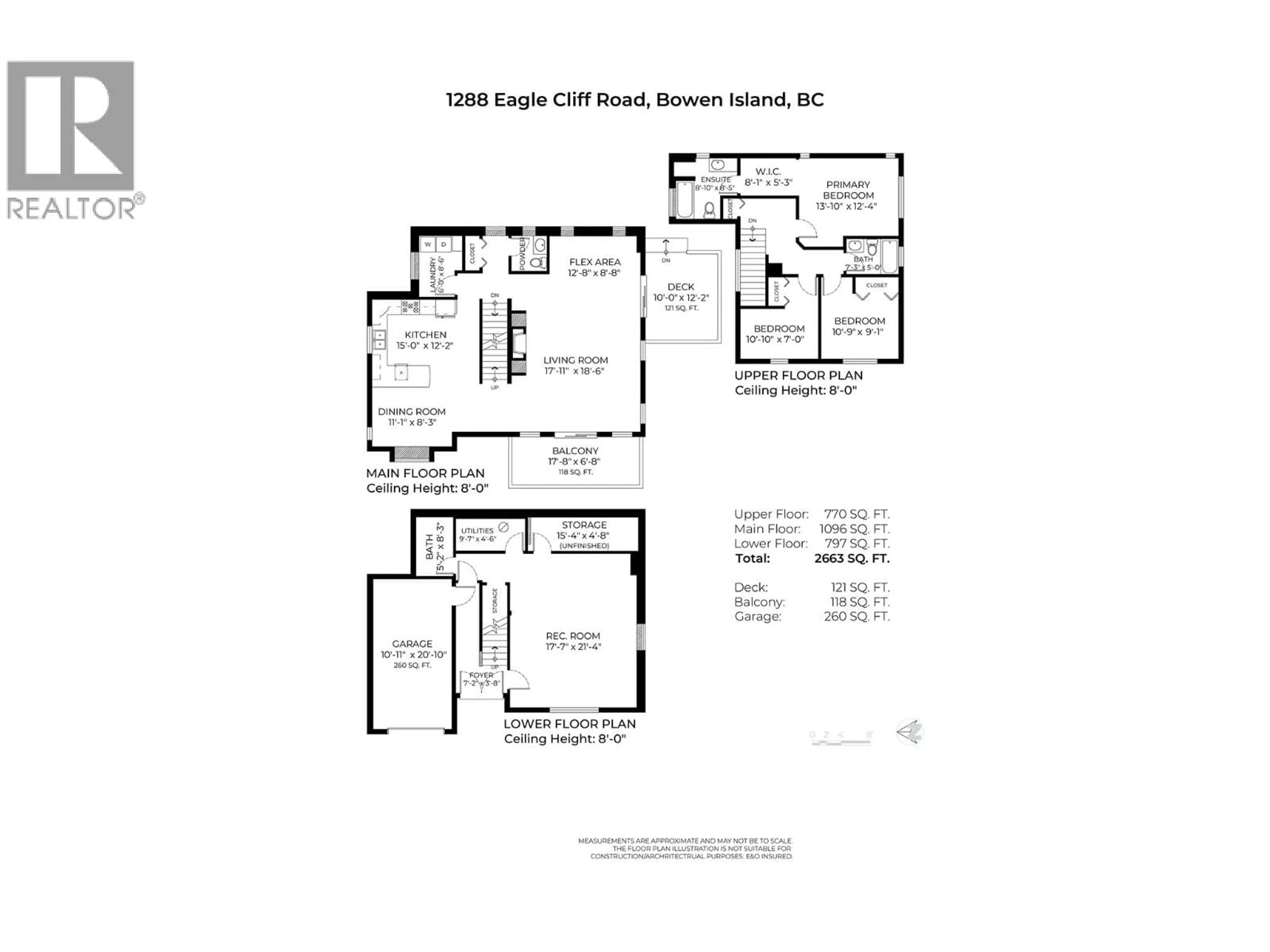 Floor plan for 1288 EAGLE CLIFF ROAD, Bowen Island British Columbia V0N1G1