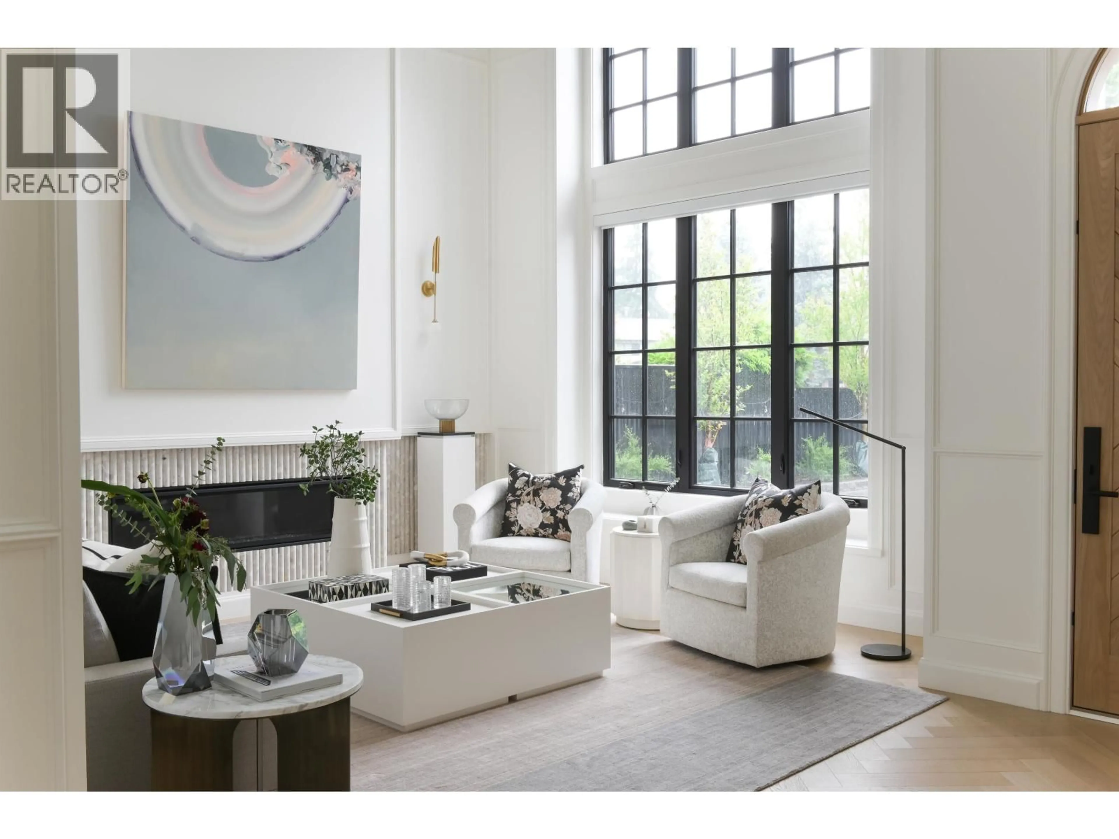 Living room with furniture, ceramic/tile floor for 7300 MONTANA ROAD, Richmond British Columbia V7C4K3