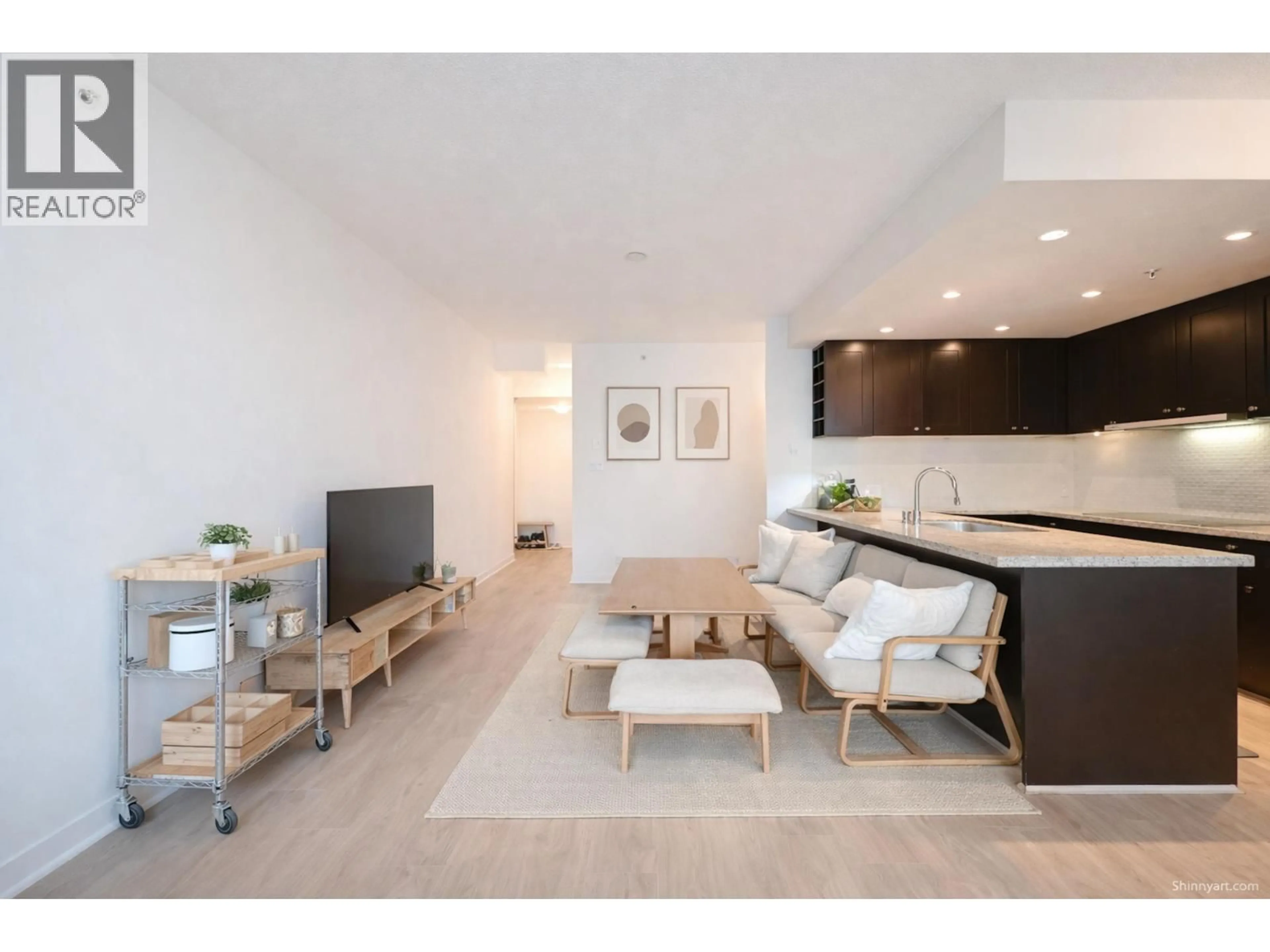 Living room with furniture, unknown for 802 - 821 CAMBIE STREET, Vancouver British Columbia V6B0E3