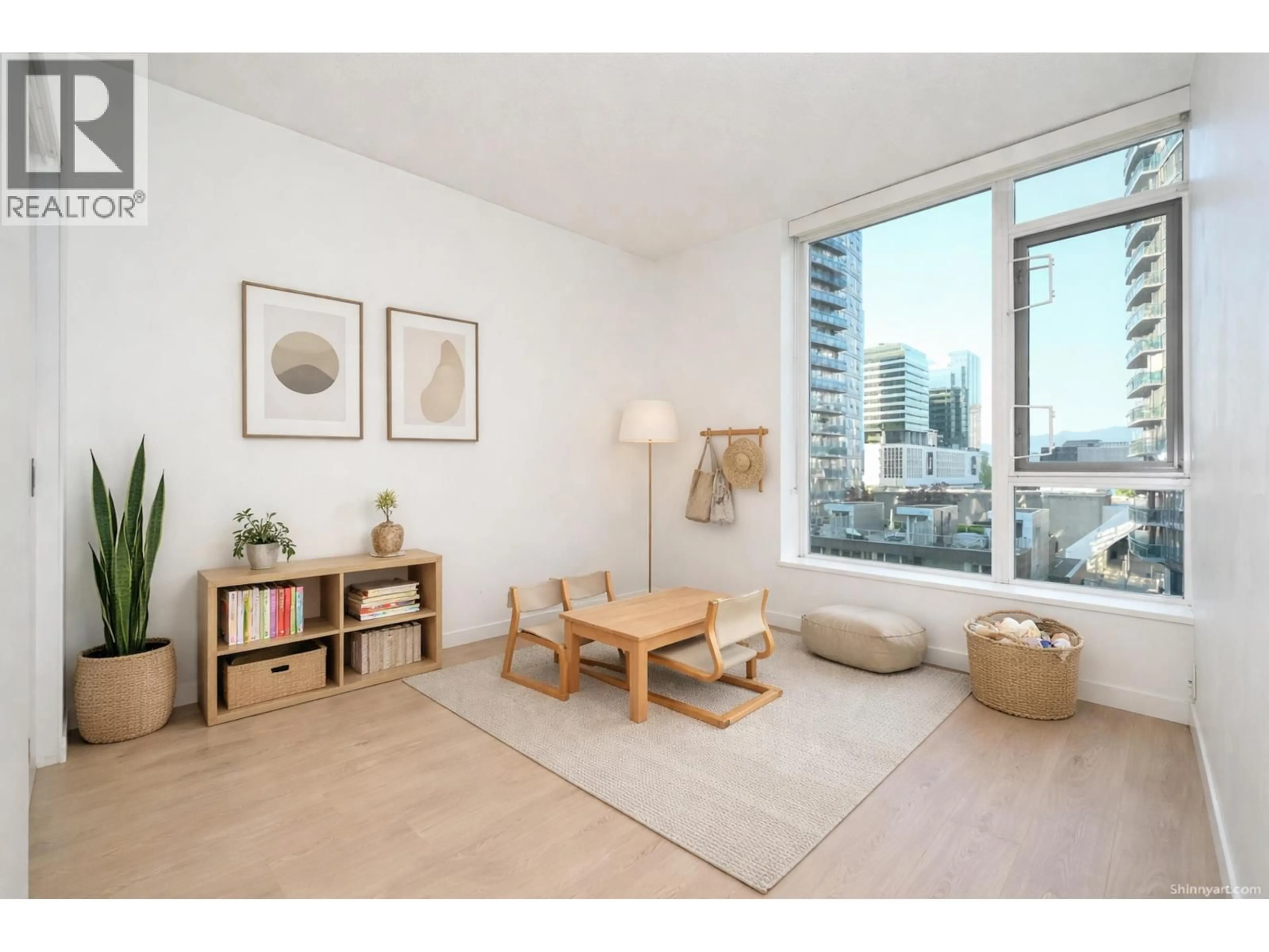 Living room with furniture, unknown for 802 - 821 CAMBIE STREET, Vancouver British Columbia V6B0E3