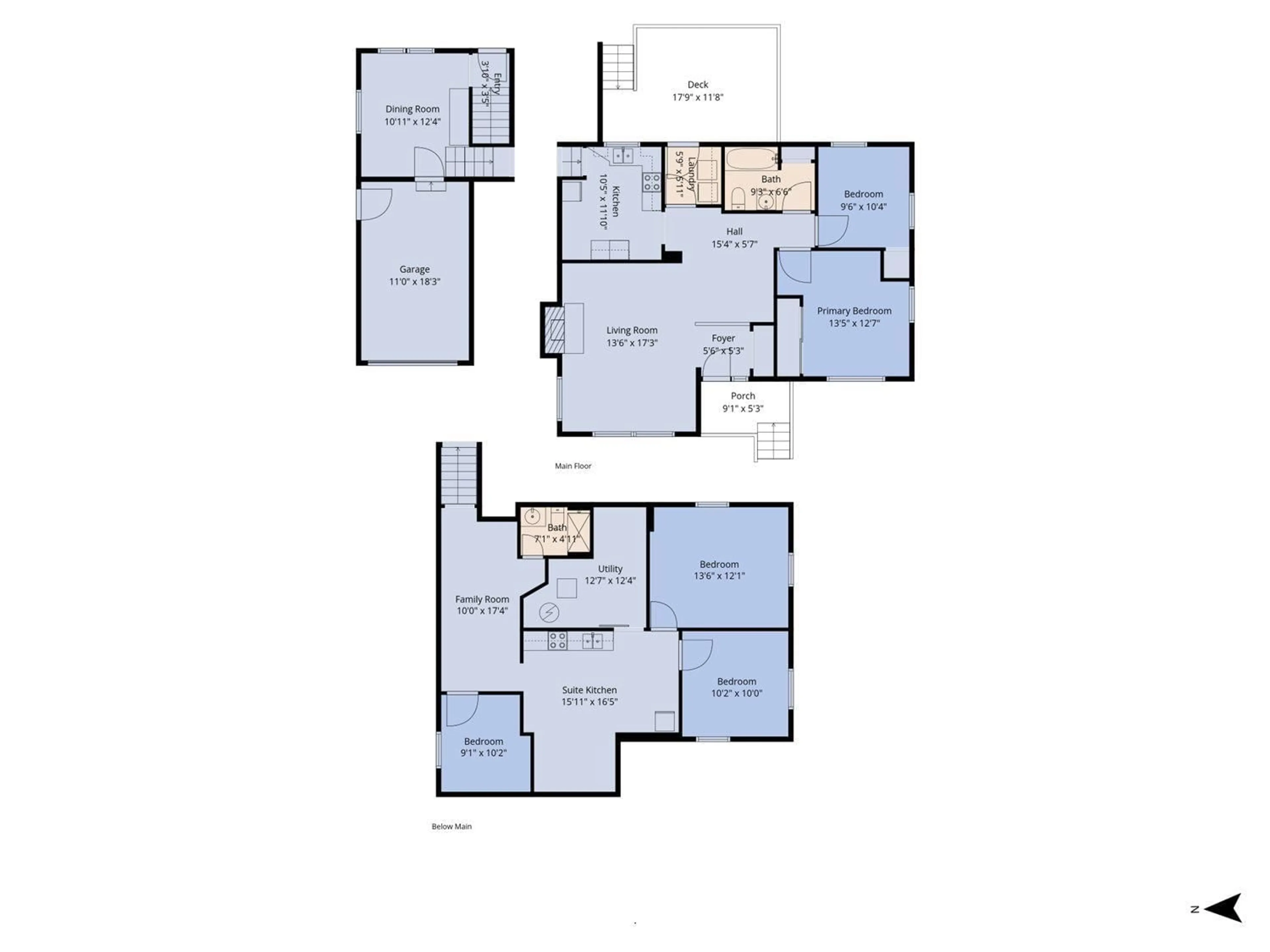 Floor plan for 9684 MAURICE STREET, Chilliwack British Columbia V2P5B7