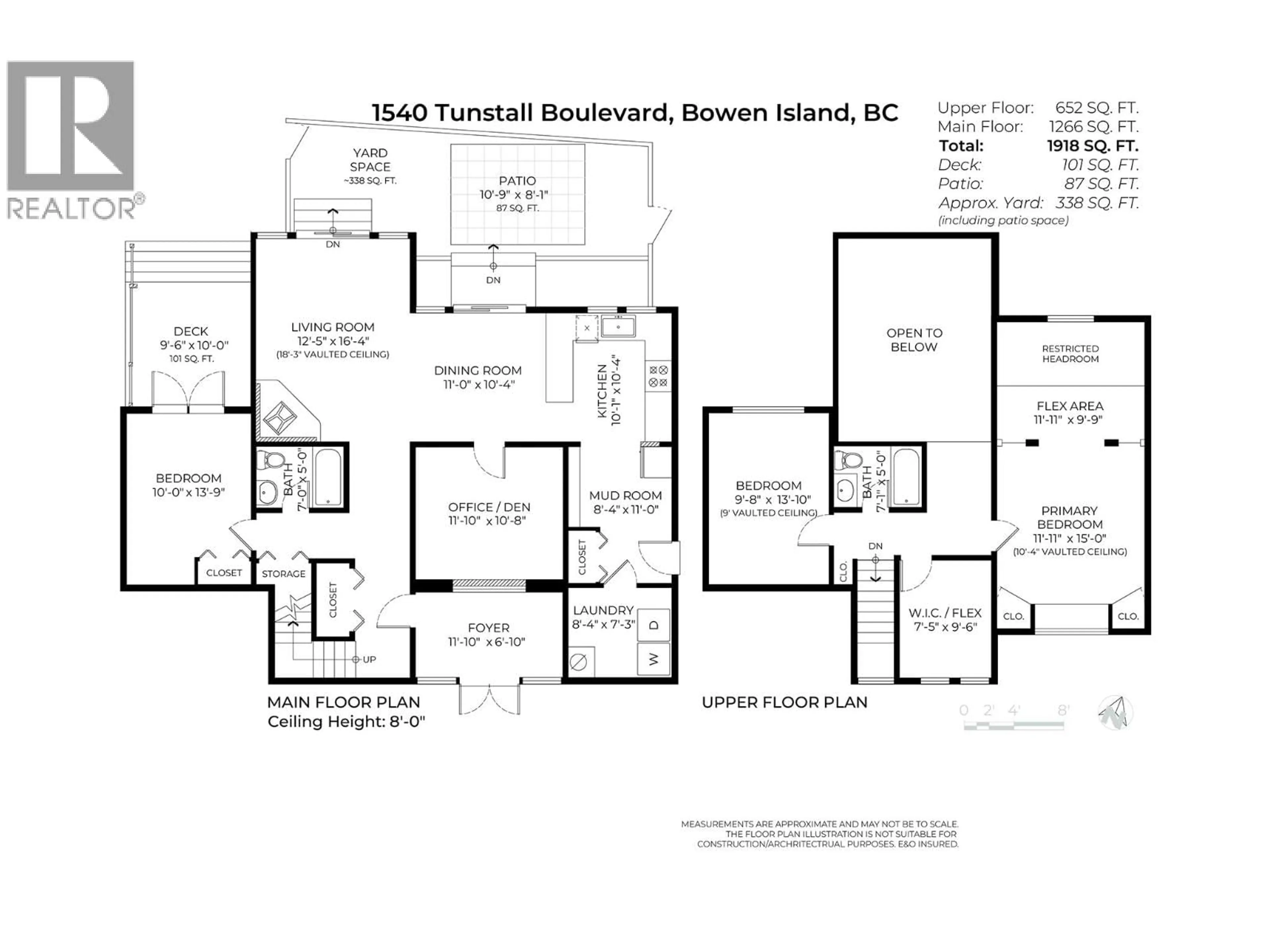 Floor plan for 1540 TUNSTALL BOULEVARD, Bowen Island British Columbia V0N1G2