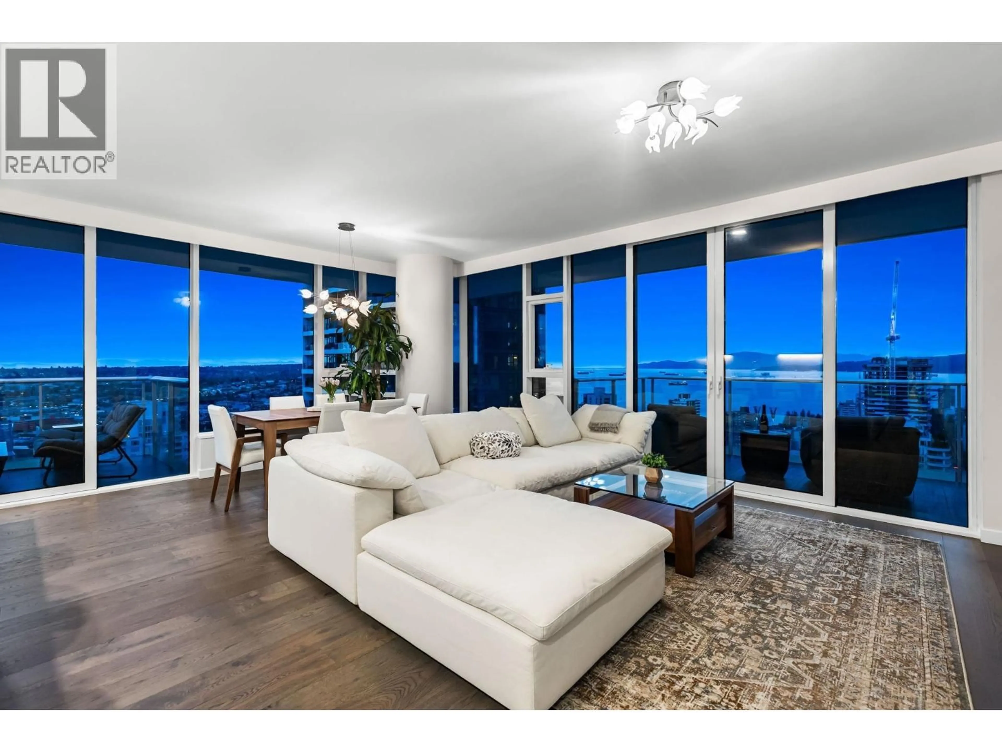 Living room with furniture, unknown for 3404 - 1335 HOWE STREET, Vancouver British Columbia V6Z0H1