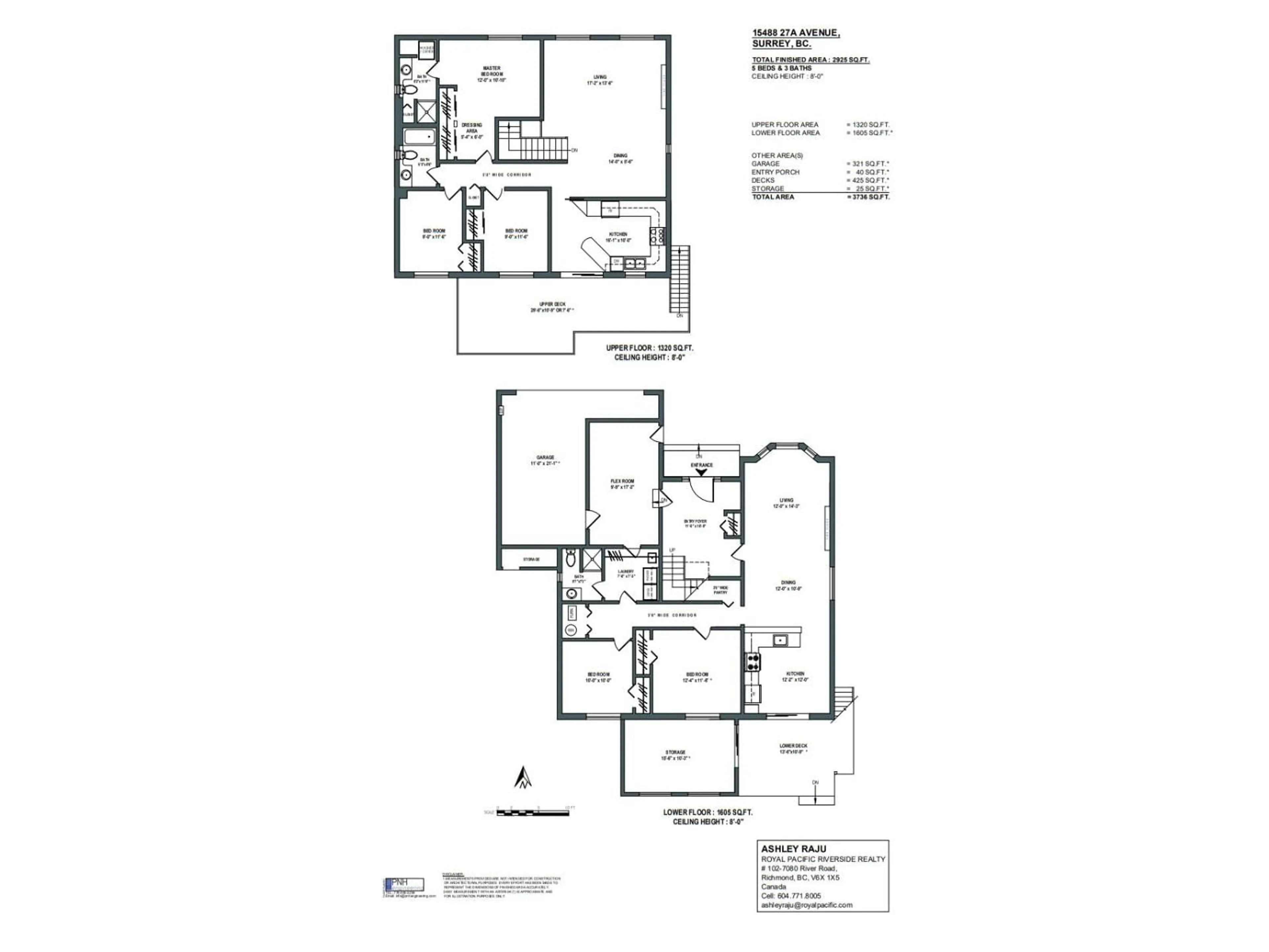Floor plan for 15488 27A AVENUE, Surrey British Columbia V4P1E9