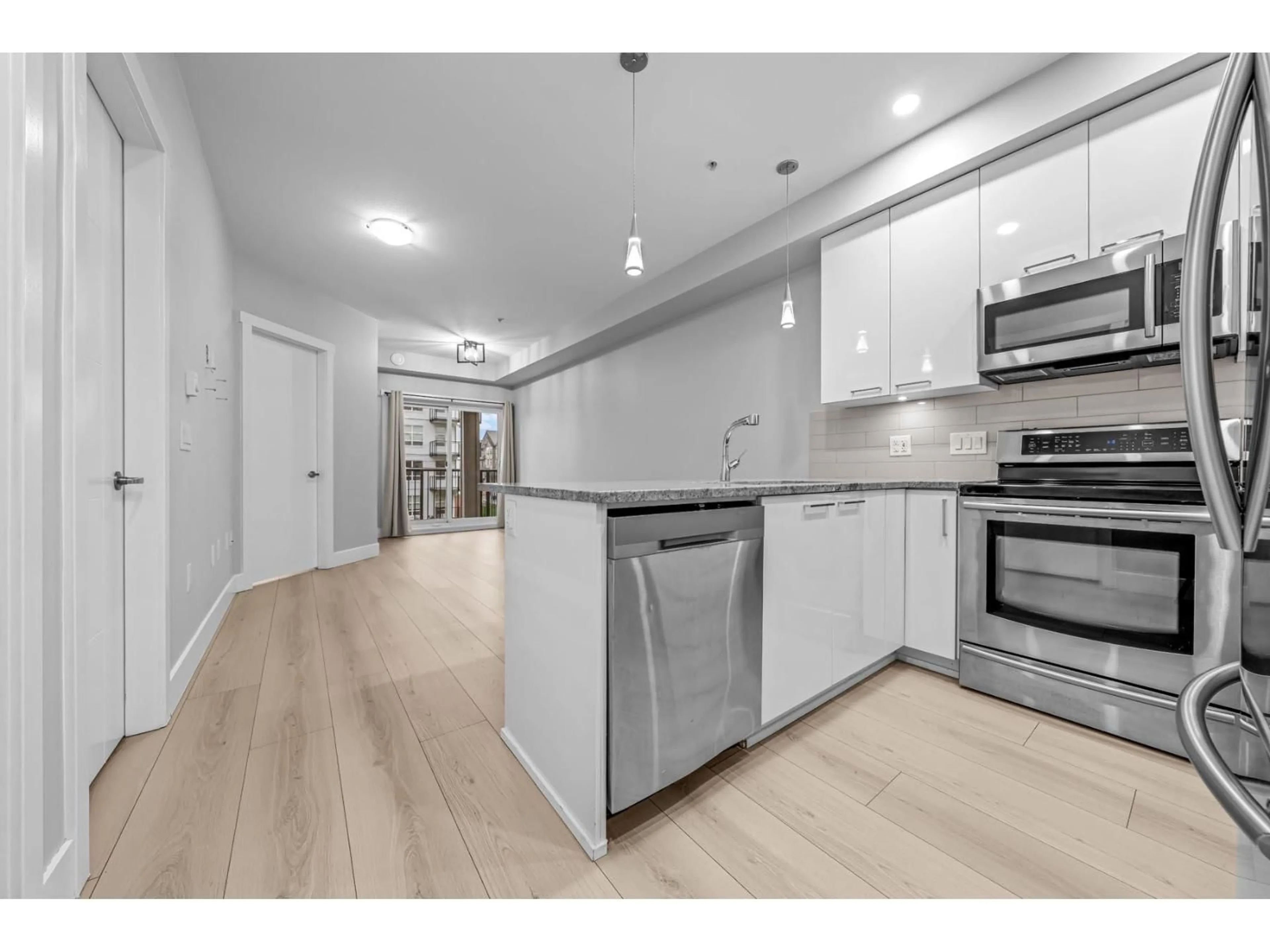 Open concept kitchen, unknown for 208 - 20175 53 AVENUE, Langley British Columbia V3A0J8