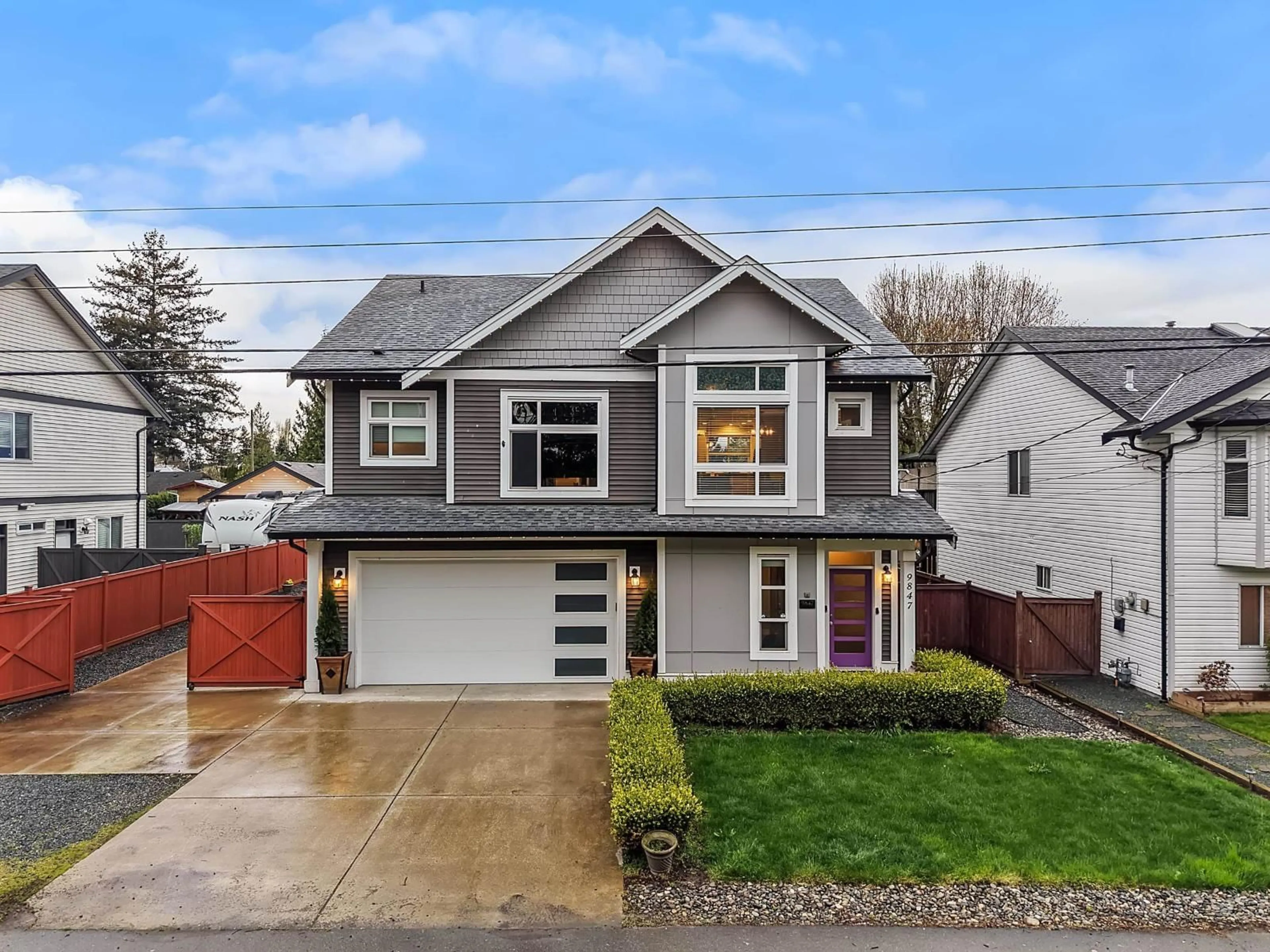 Home with vinyl exterior material, street for 9847 MCGRATH ROAD, Rosedale British Columbia V0X1X0