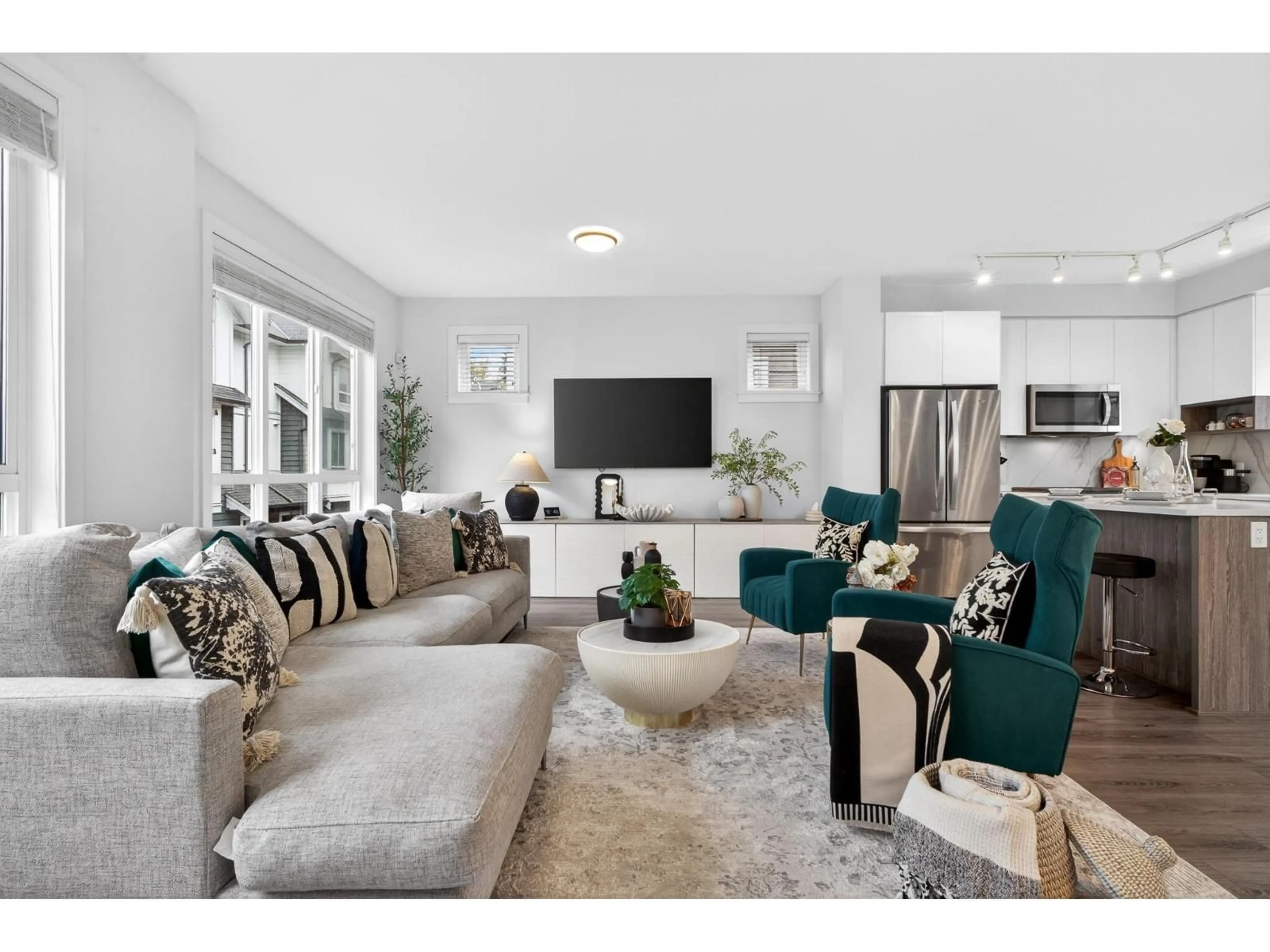 Living room with furniture, unknown for 54 - 9688 162A STREET, Surrey British Columbia V4N6V3