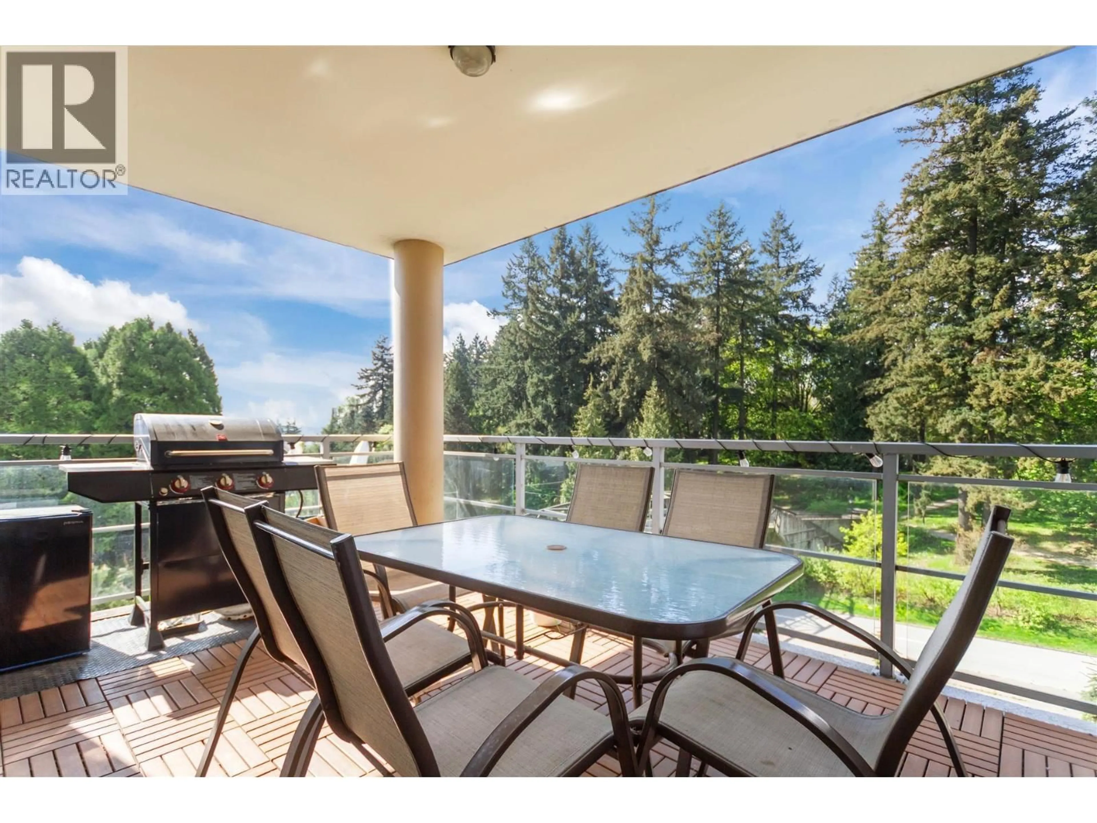 Patio, water/lake/river/ocean view for 806 - 280 ROSS DRIVE, New Westminster British Columbia V3L0C2