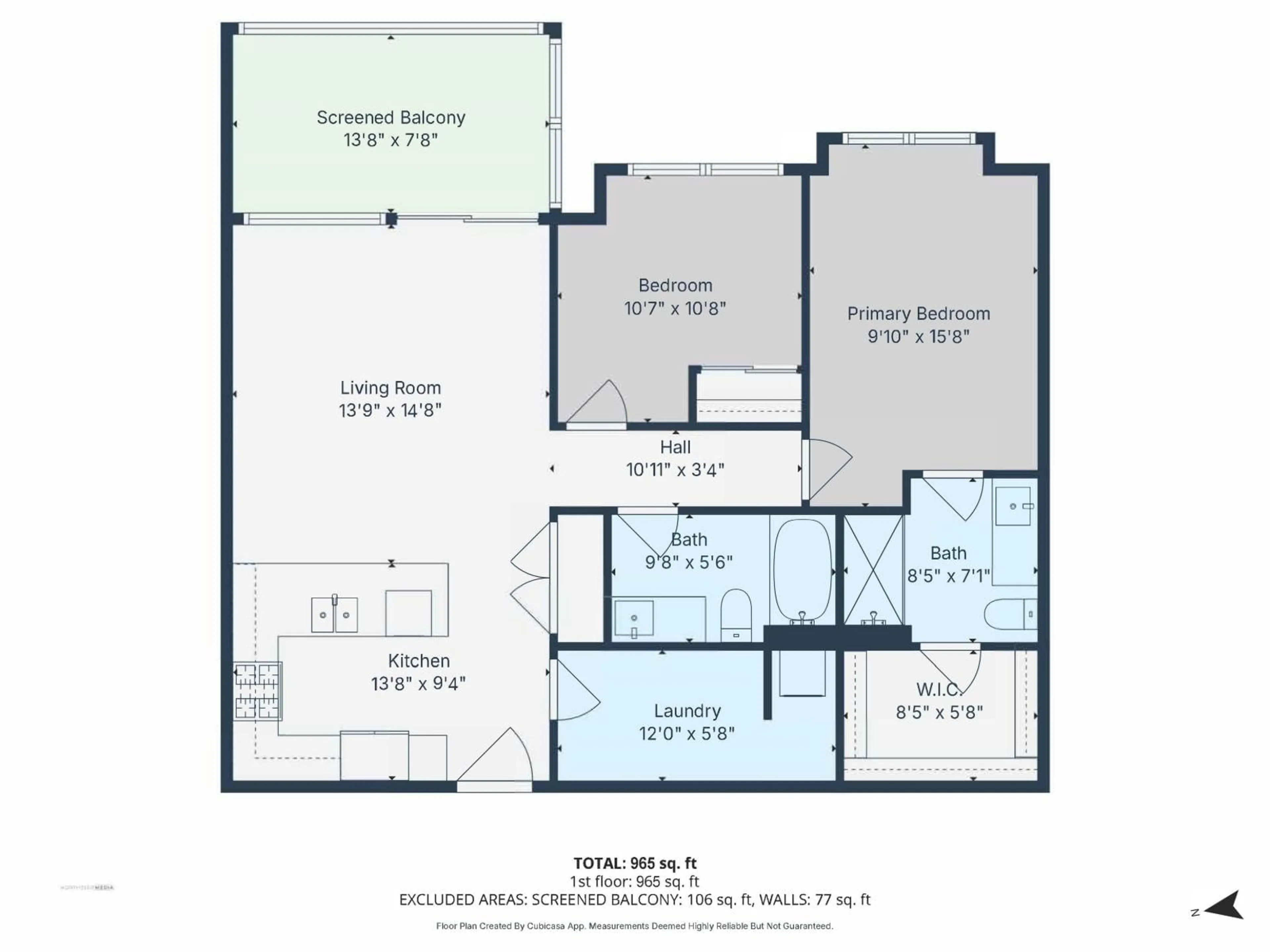 Floor plan for 302 - 2649 JAMES STREET, Abbotsford British Columbia V2T3L6