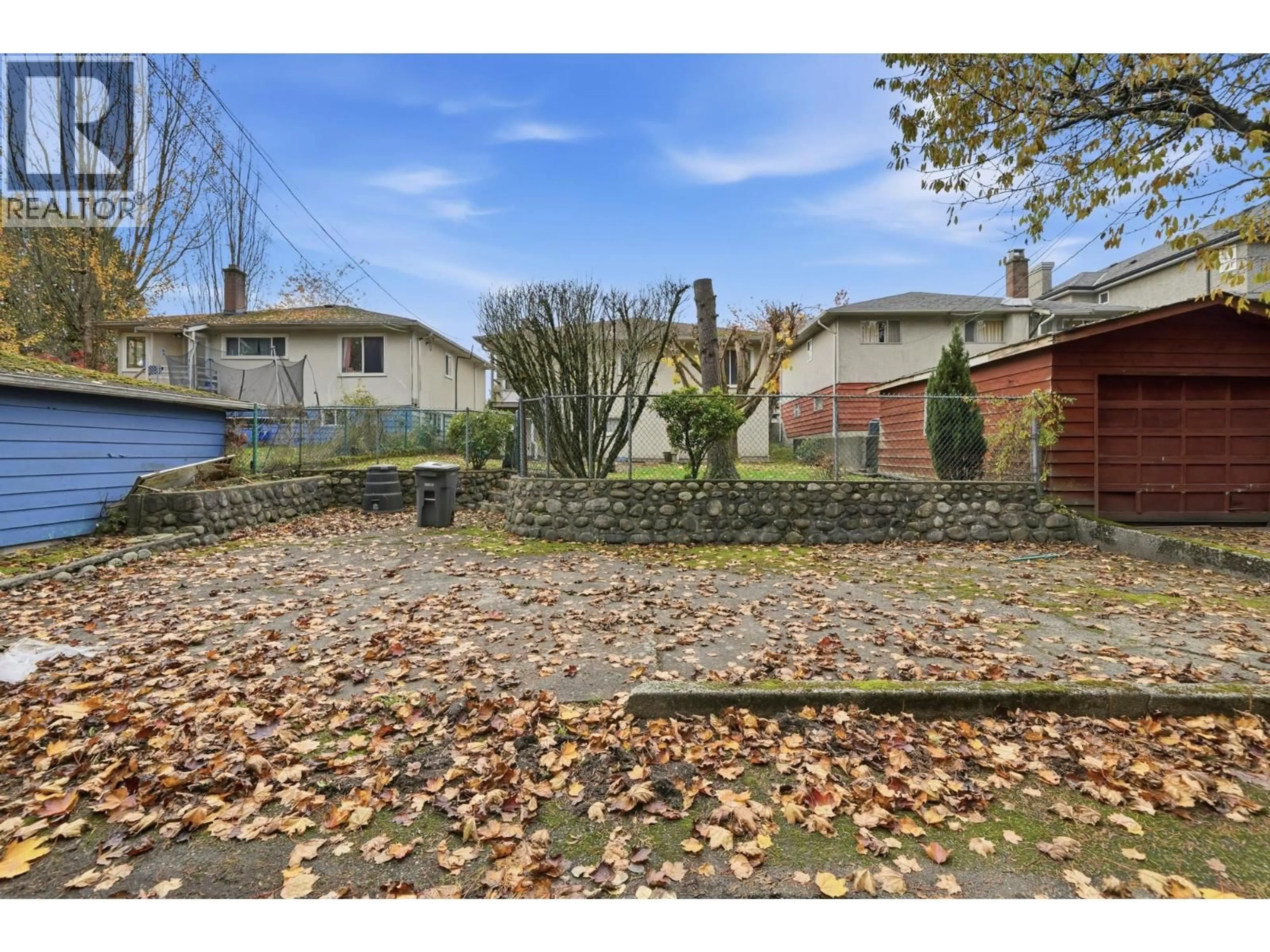 A pic from outside/outdoor area/front of a property/back of a property/a pic from drone, street for 5878 ARGYLE STREET, Vancouver British Columbia V5P3J7