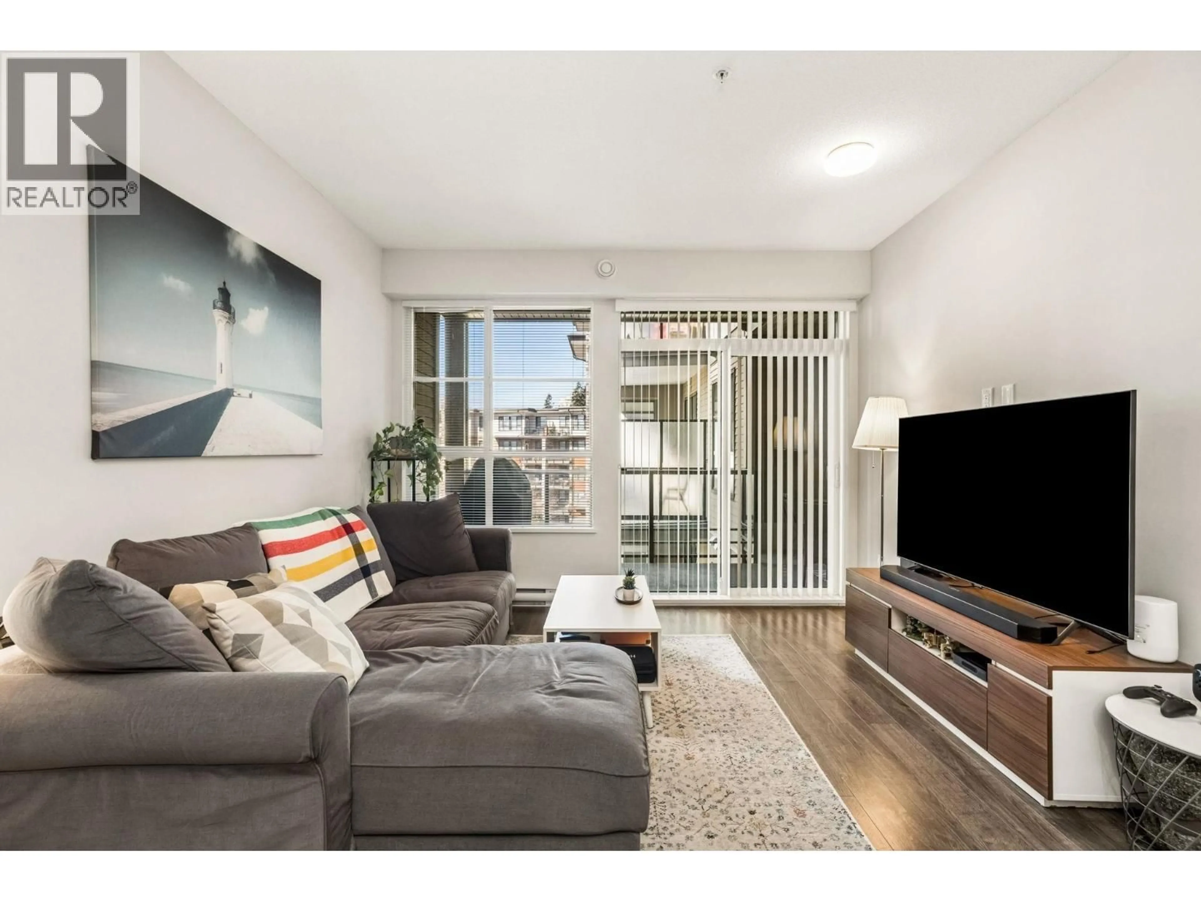 Living room with furniture, unknown for 412 - 1152 WINDSOR MEWS, Coquitlam British Columbia V3B0N1