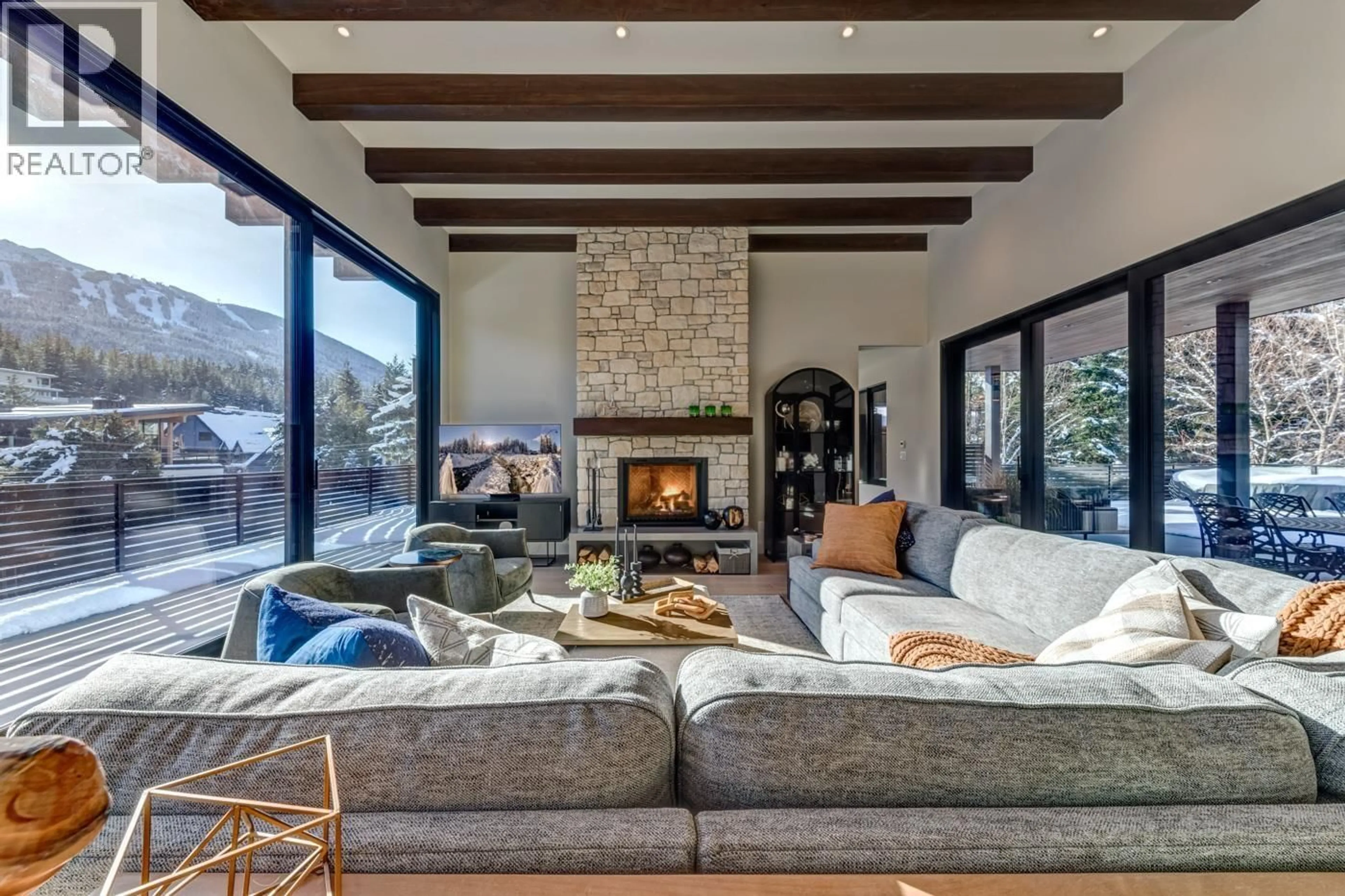 Living room with furniture, unknown for 7313 TONI SAILER LANE, Whistler British Columbia V8E0E3