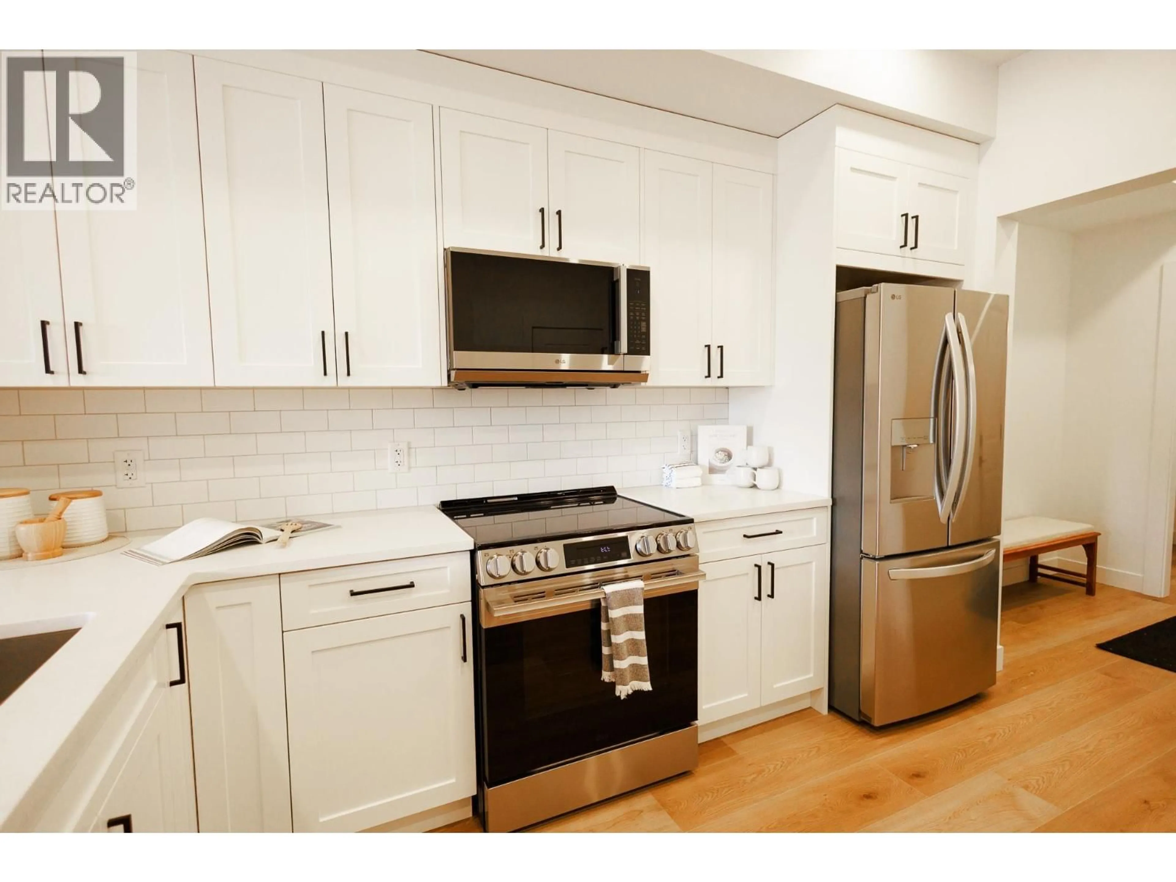 Standard kitchen, wood/laminate floor for 3 - 3302 EBY STREET, Terrace British Columbia V8G2Y2