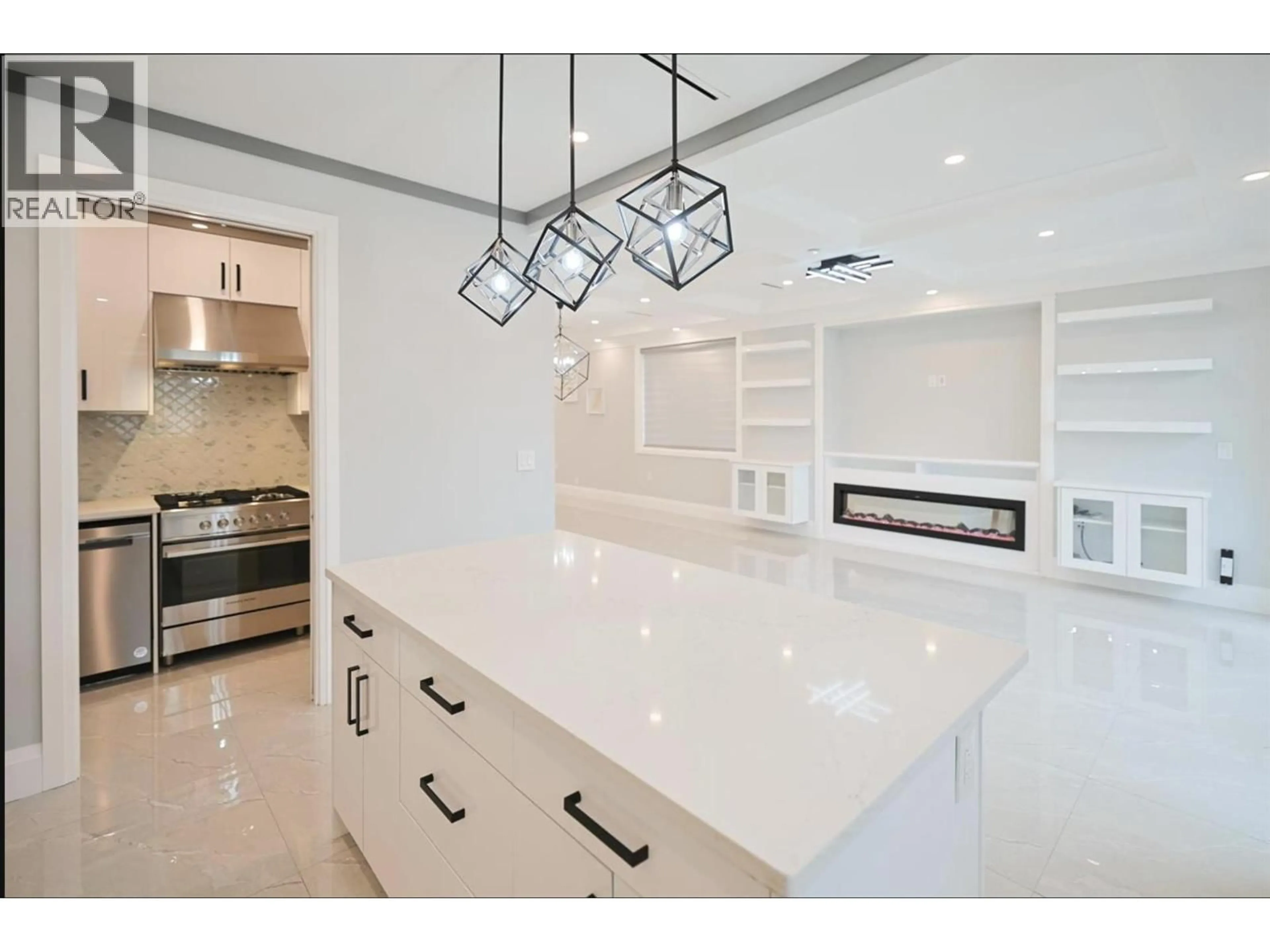 Contemporary kitchen, ceramic/tile floor for 2984 KITCHENER STREET, Vancouver British Columbia V5K3E5
