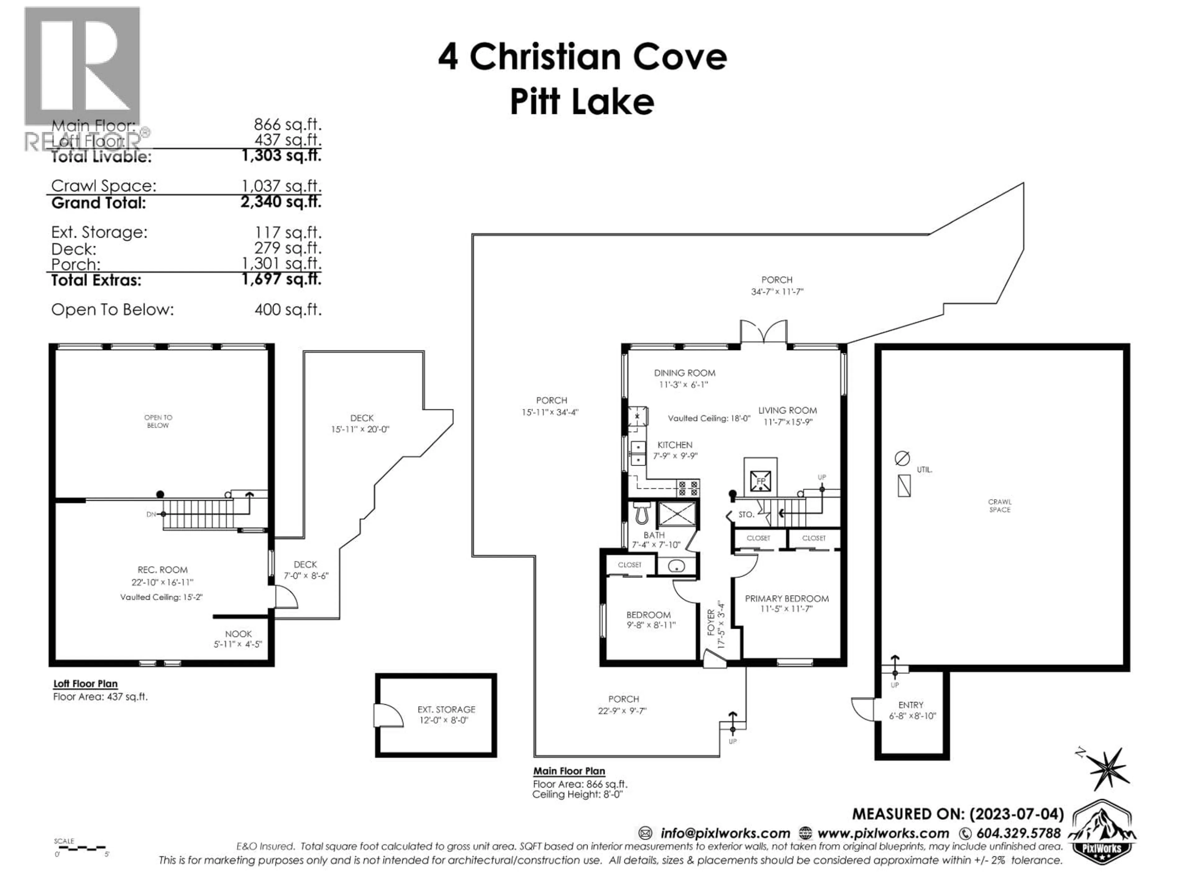 Floor plan for 4 CHRISTIAN COVE, Pitt Meadows British Columbia V3Y1Z1