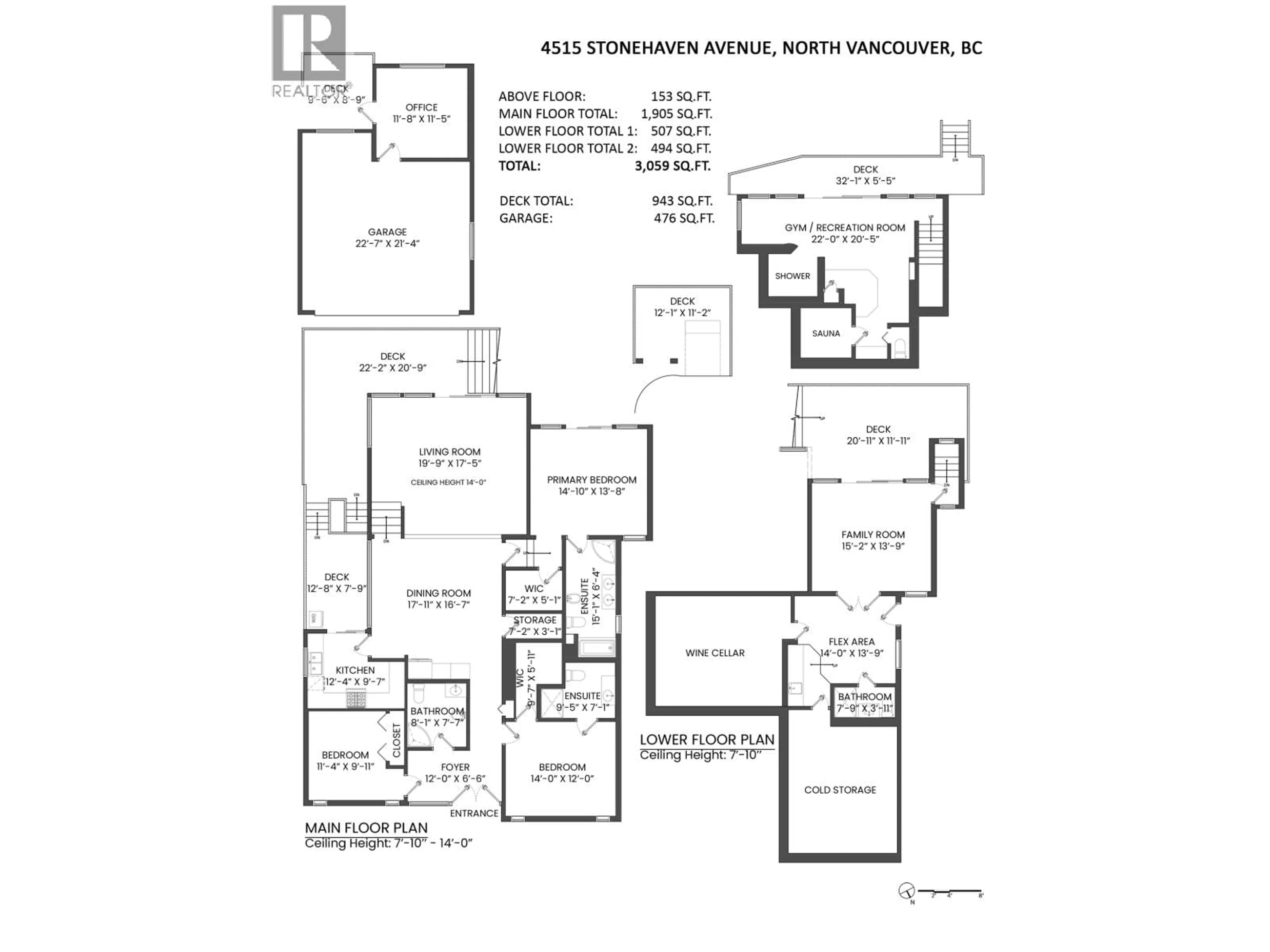 Floor plan for 4515 STONEHAVEN AVENUE, North Vancouver British Columbia V7G1E7