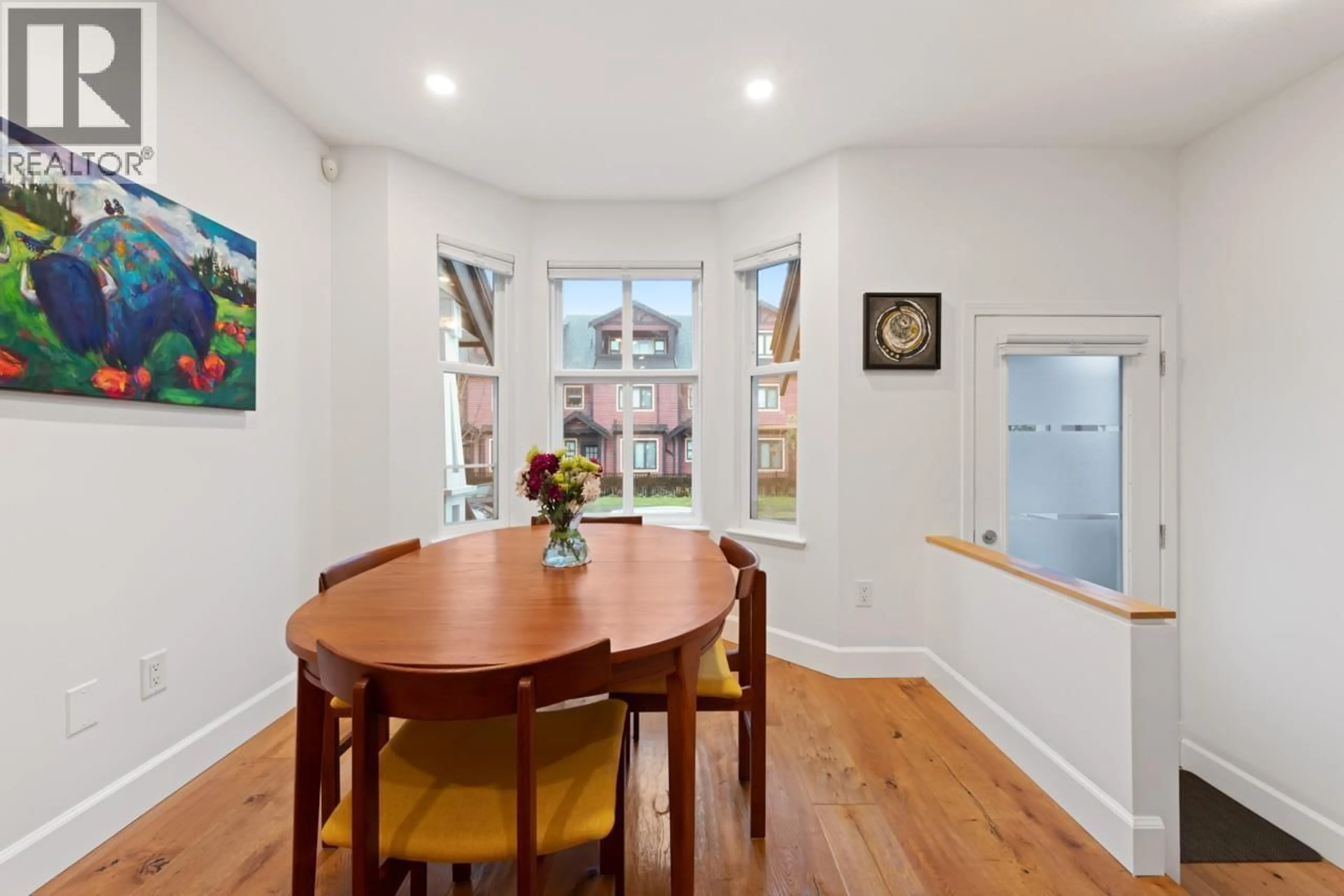 Dining room, wood/laminate floor for 1575 COTTON DRIVE, Vancouver British Columbia V5L5G5