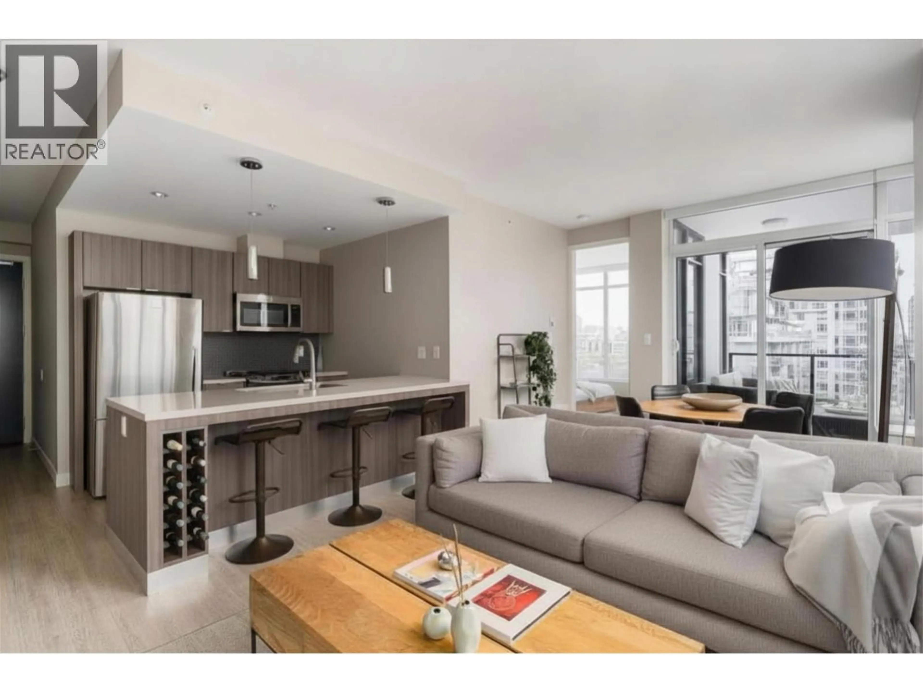 Open concept kitchen, unknown for 605 - 1788 ONTARIO STREET, Vancouver British Columbia V5T0G3