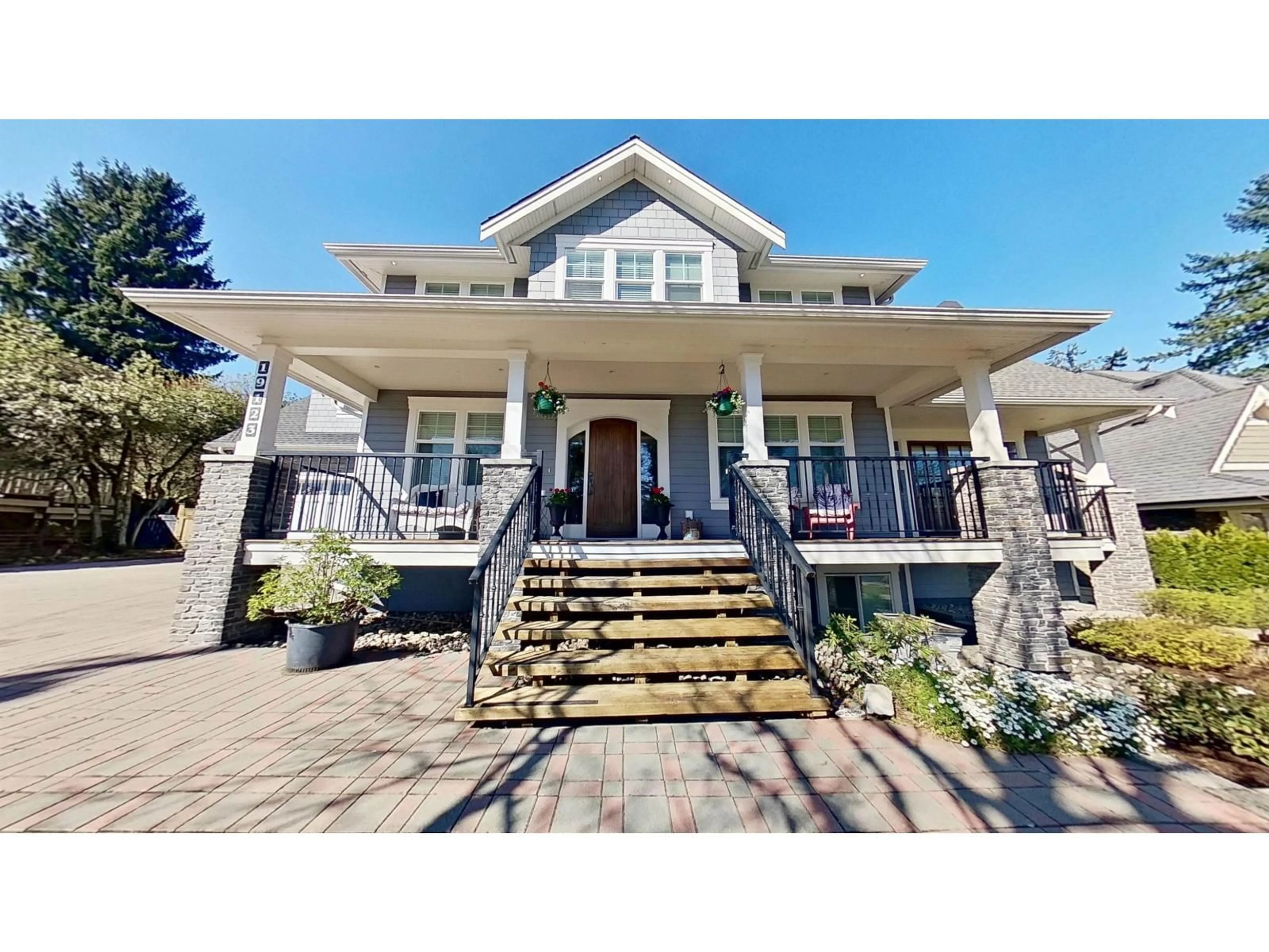 Home with vinyl exterior material, street for 19123 60B AVENUE, Surrey British Columbia V3S7T8